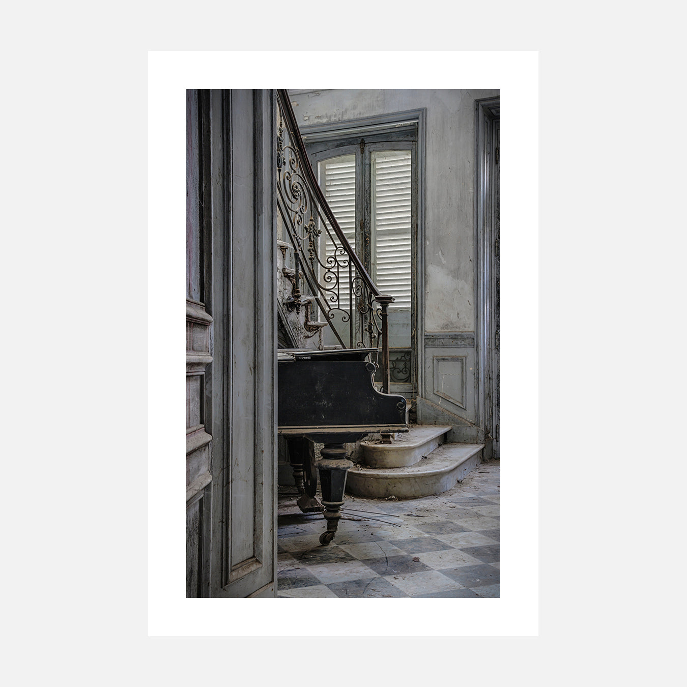 Cache cache musical - Photo d'art urbex