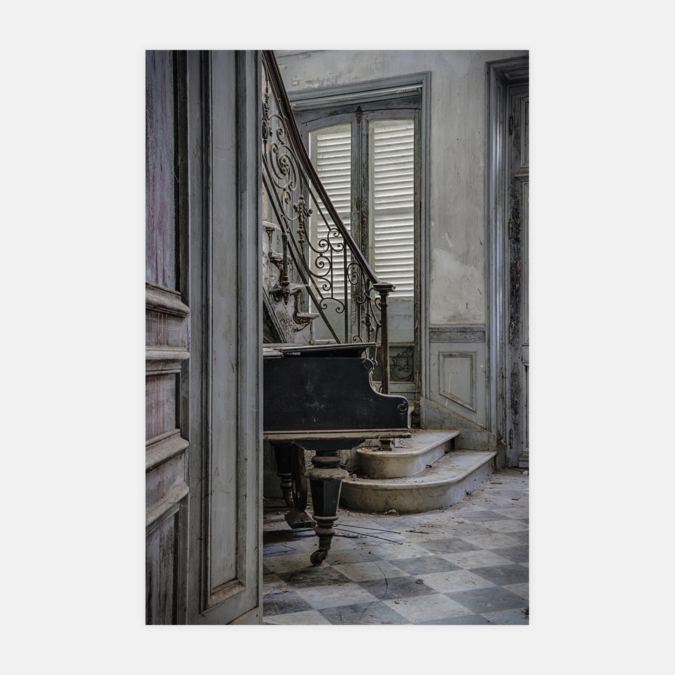 Cache cache musical - Photo d'art urbex
