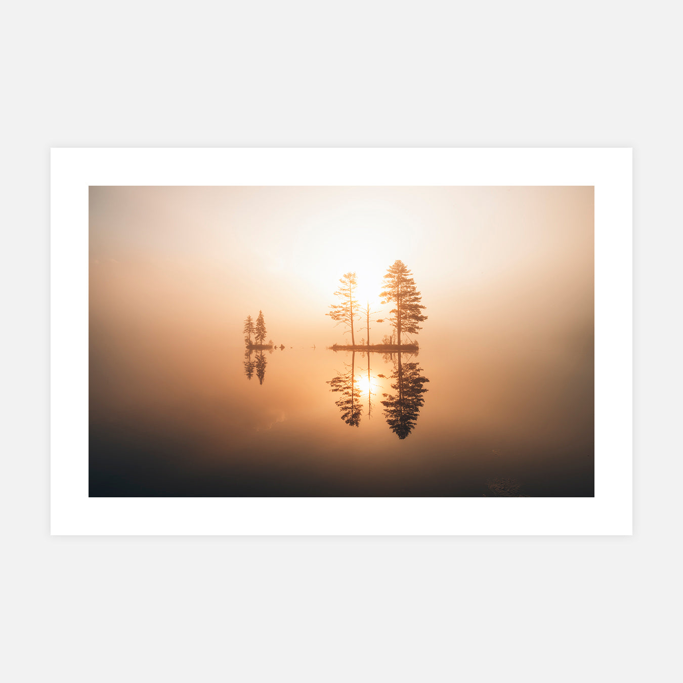 Matin brumeux - Photo d'art