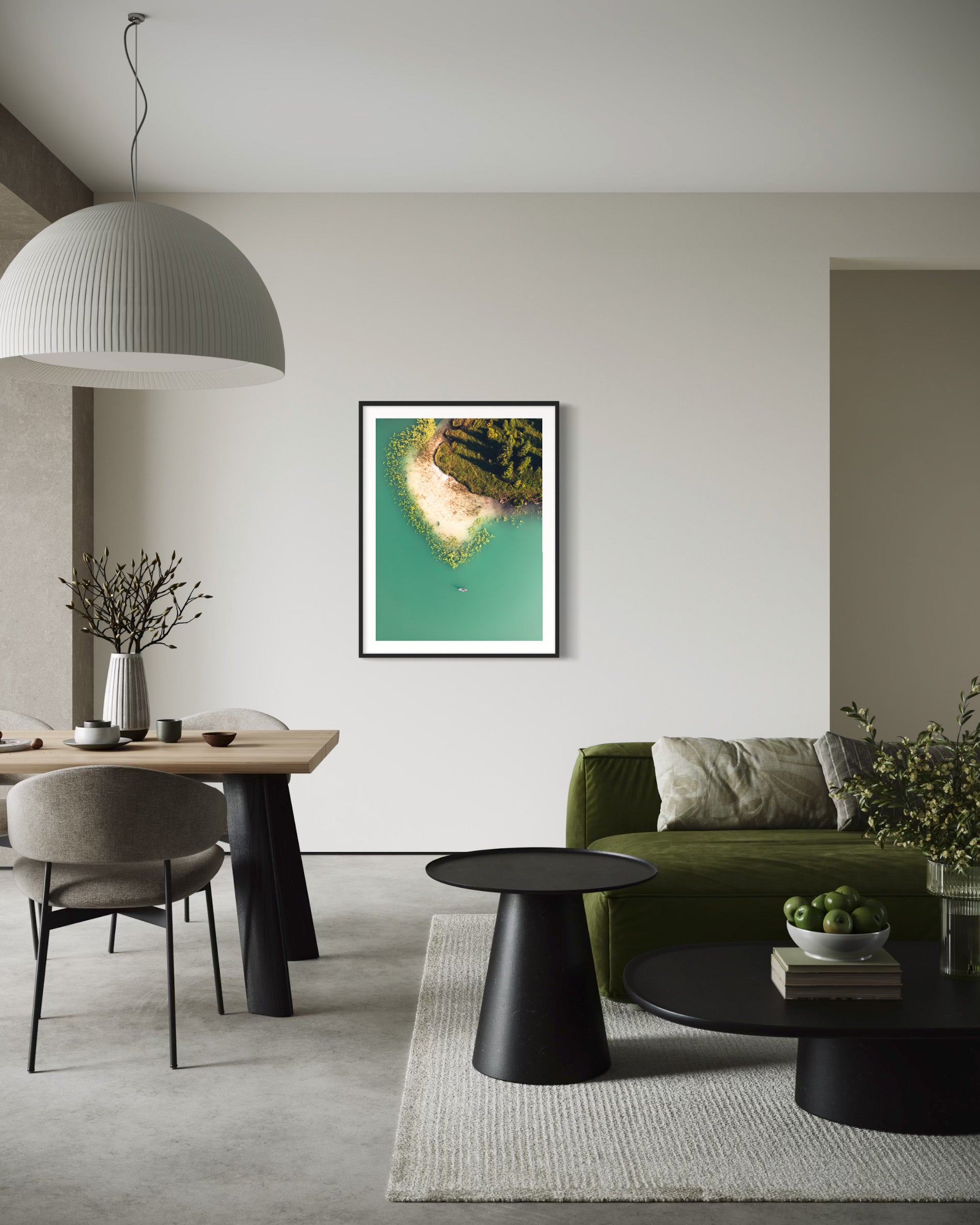 Lac Genin - Photo d'art