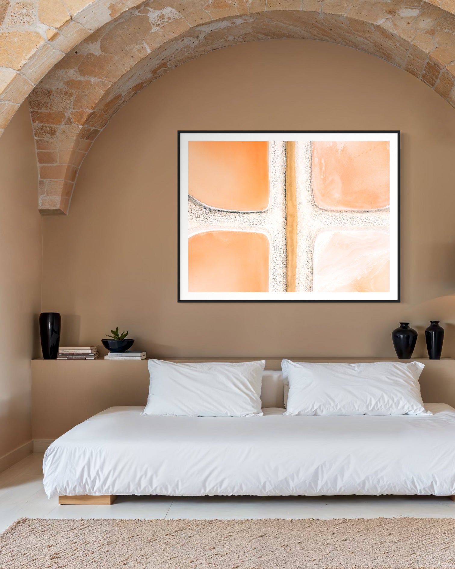 Marais rose - Photo d'art