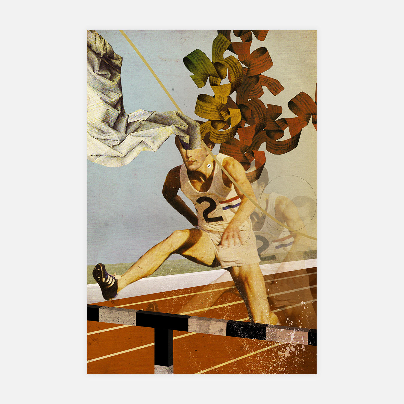 Athlétisme - Illustration d'art