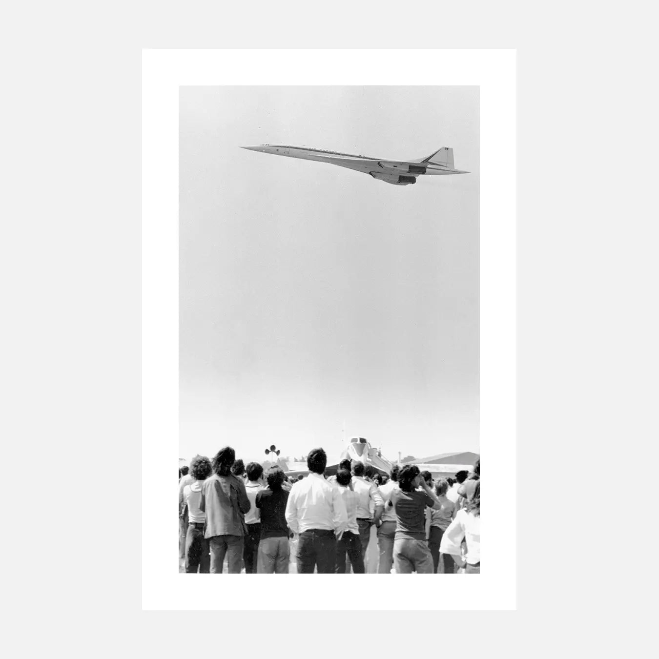 Avion supersonique Concorde - Photo d'art