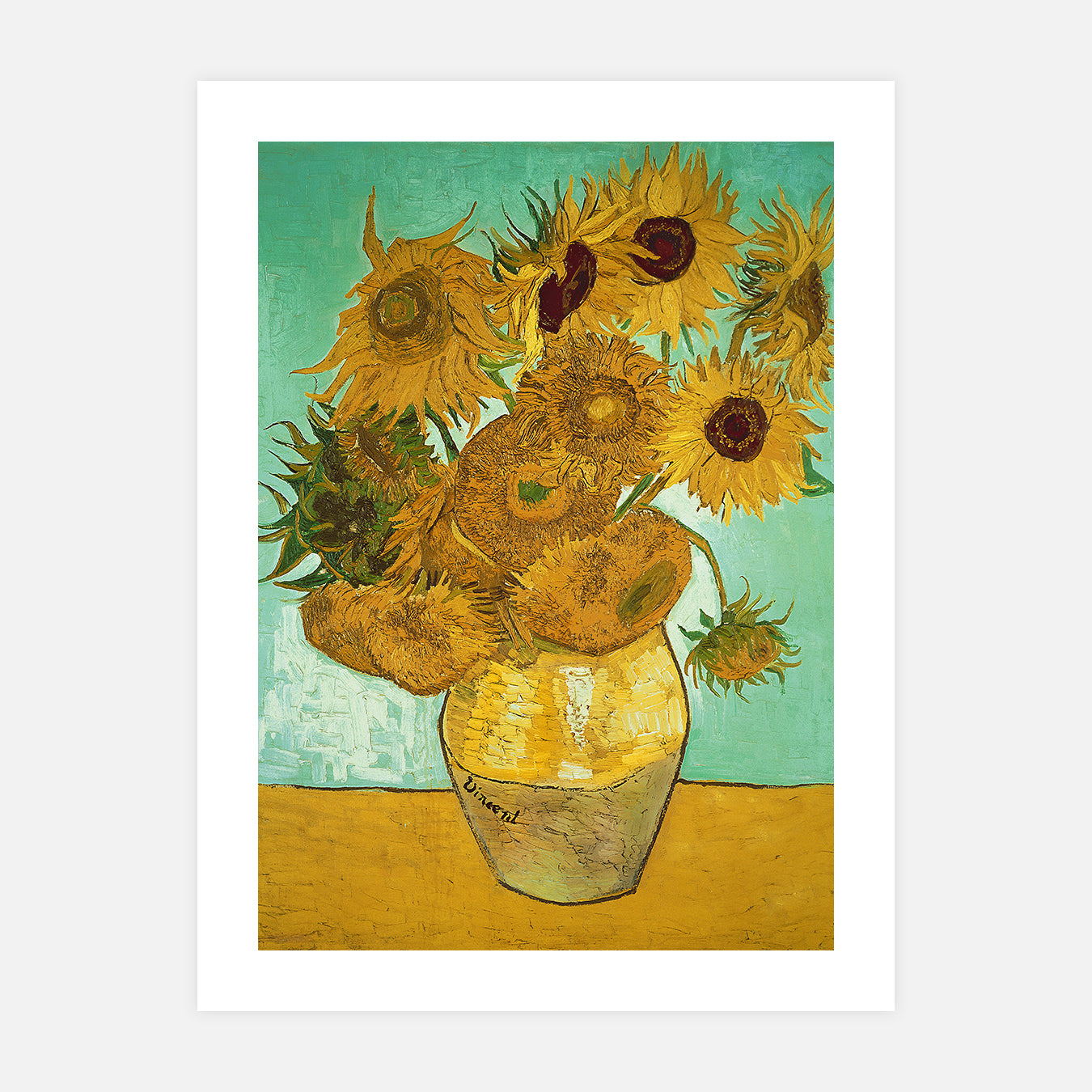 Les tournesols - Peinture d'art