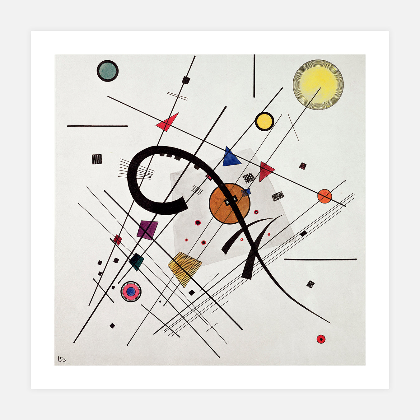 Carré gris - Peinture d'art