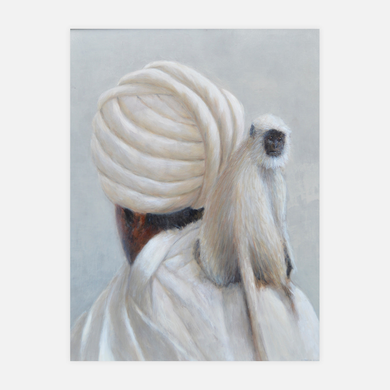 Singe Langur - Peinture d'art