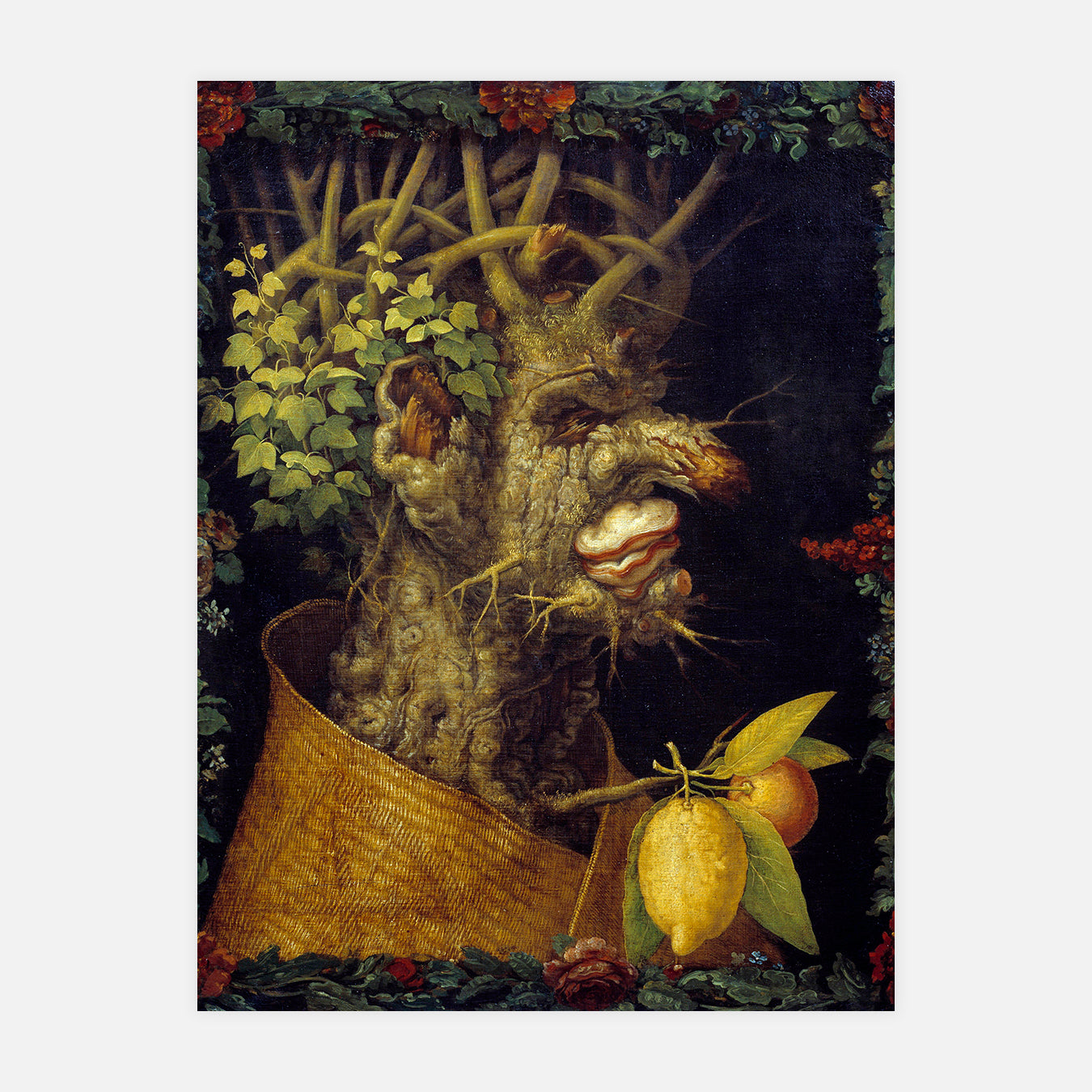 L'Hiver - Peinture d'art