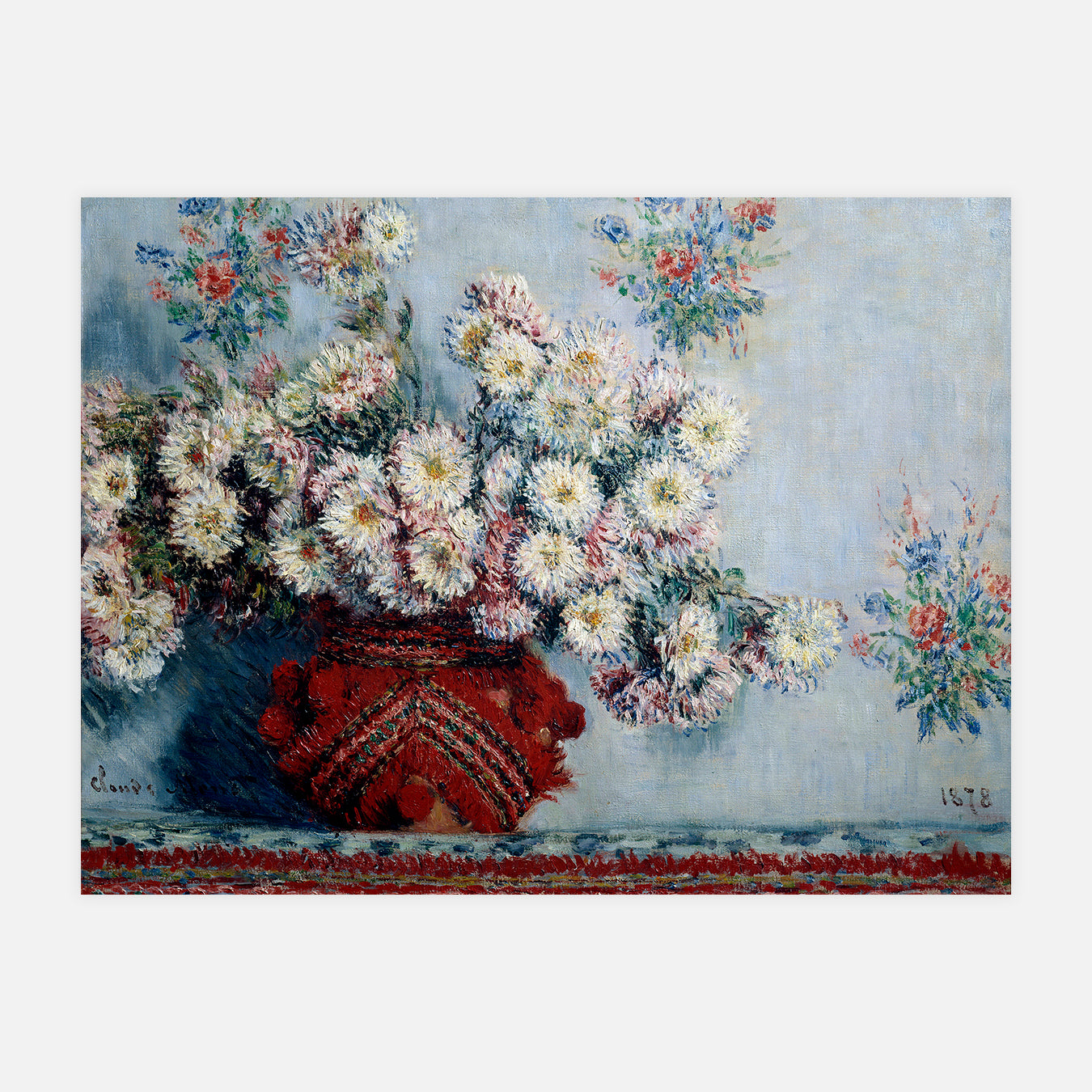 Chrysanthèmes - Peinture d'art