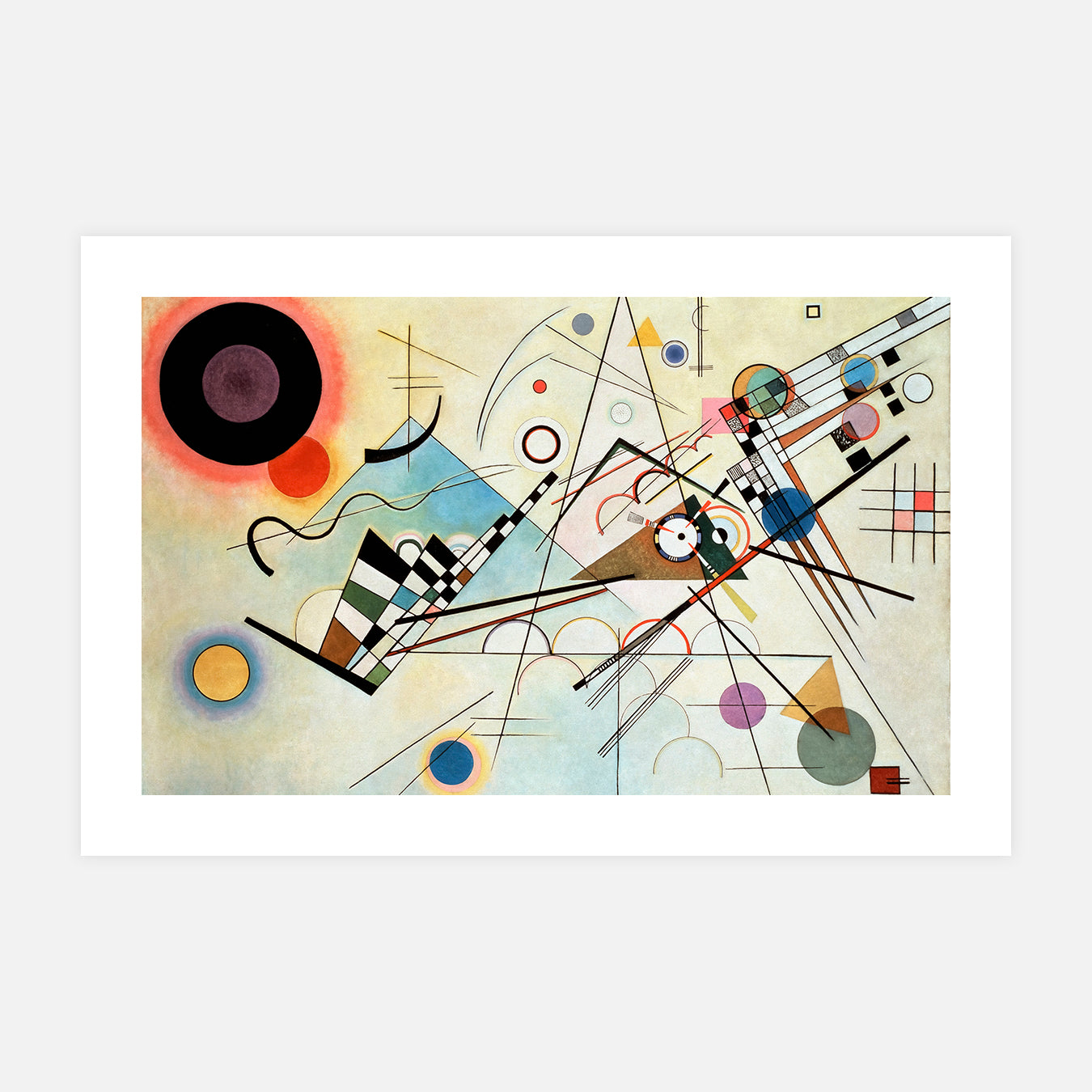 Composition VIII - Peinture d'art