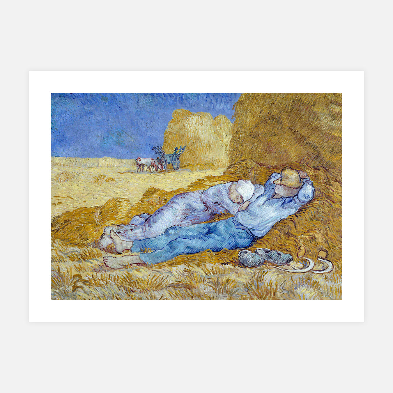 La sieste - Peinture d'art