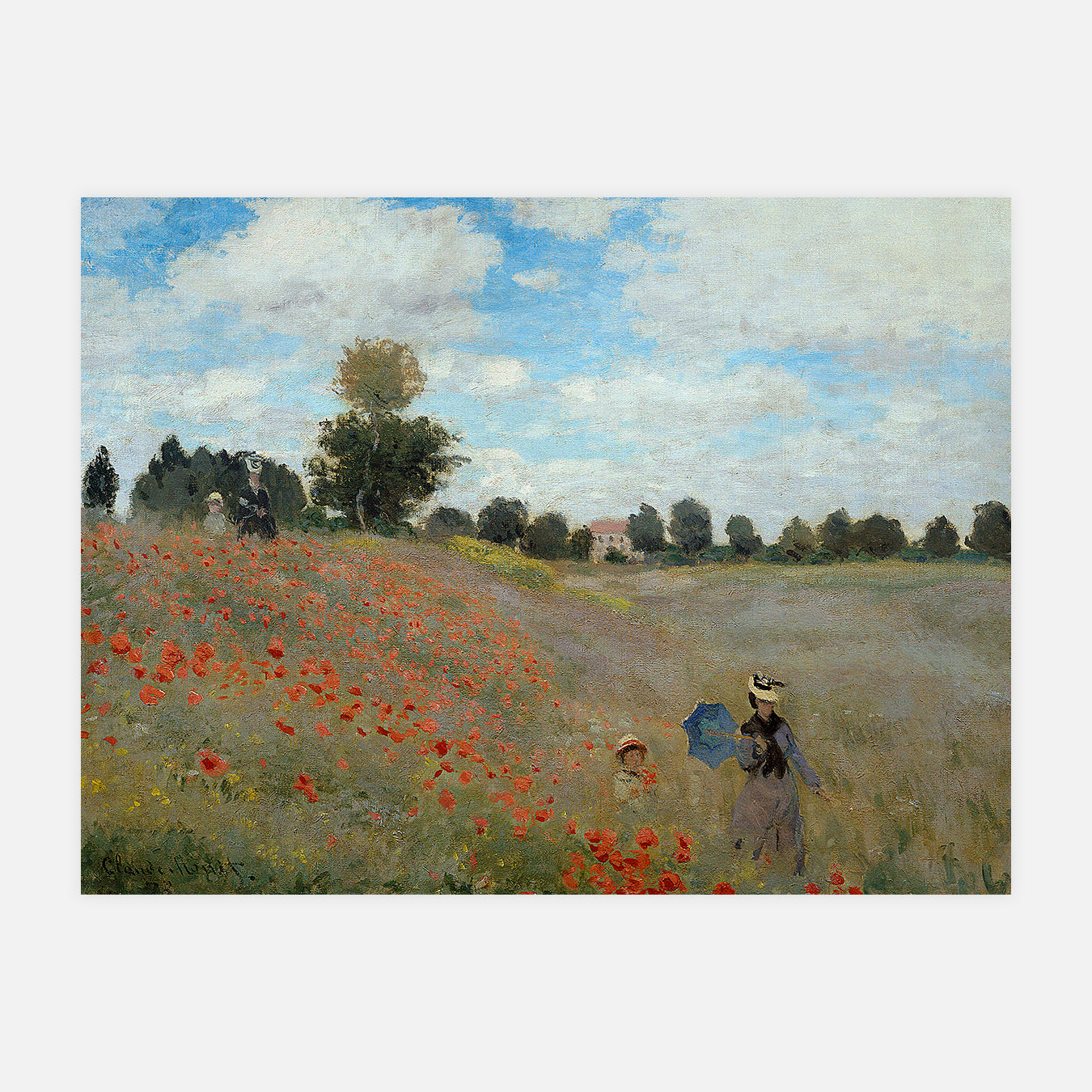 Les coquelicots - Peinture d'art