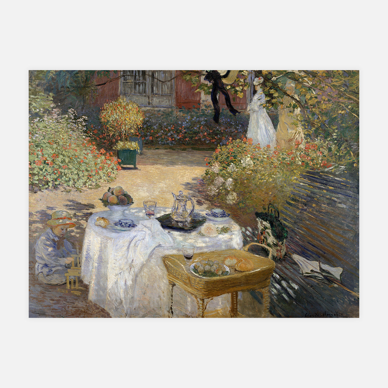 Le déjeuner - Peinture d'art