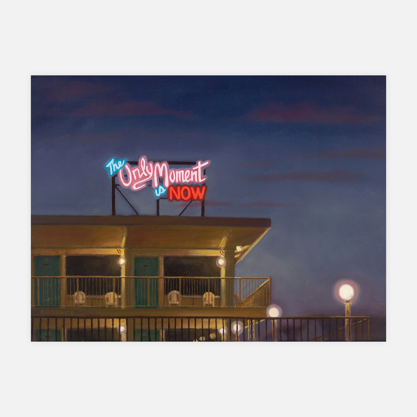 The only moment is now - Peinture d'art