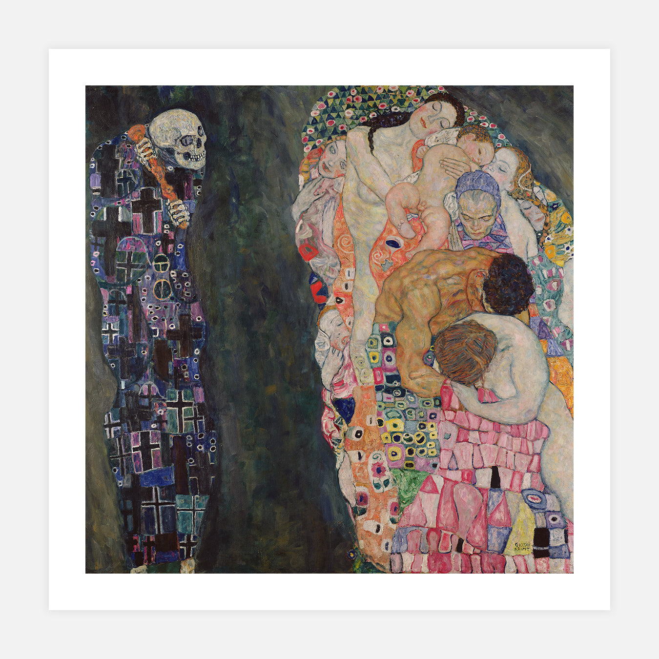 La vie et la mort - Peinture d'art