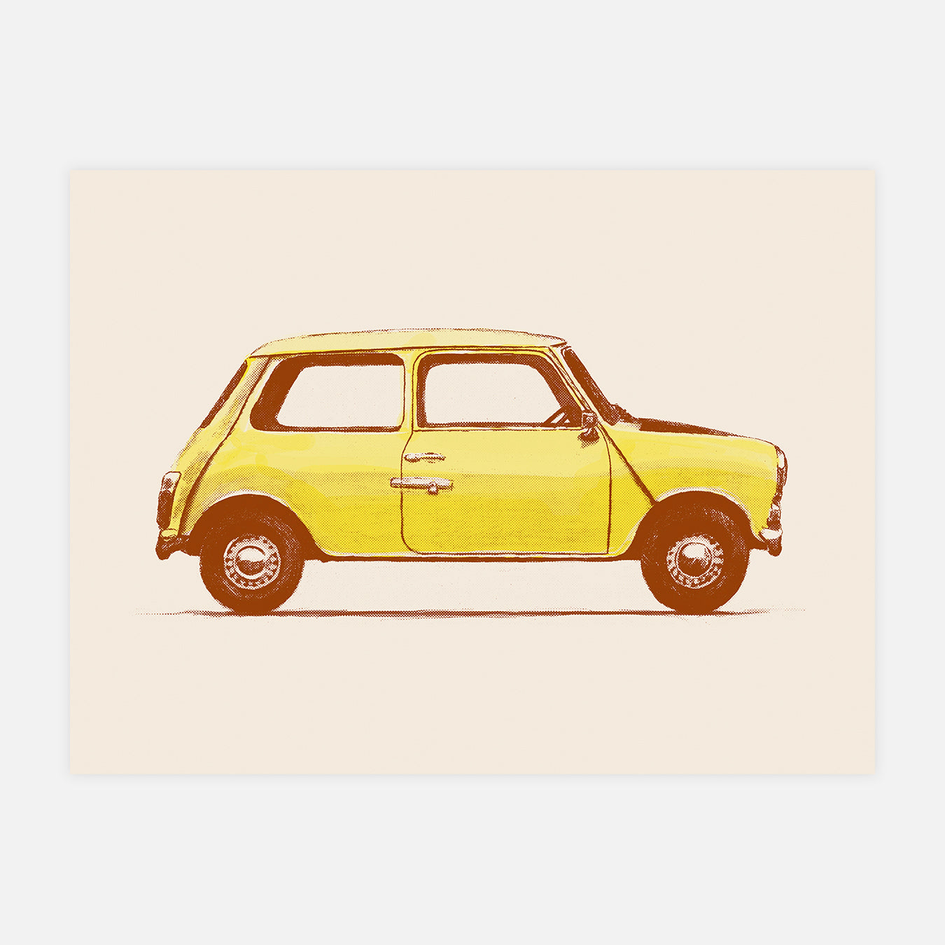 Voiture mini - Illustration d'art