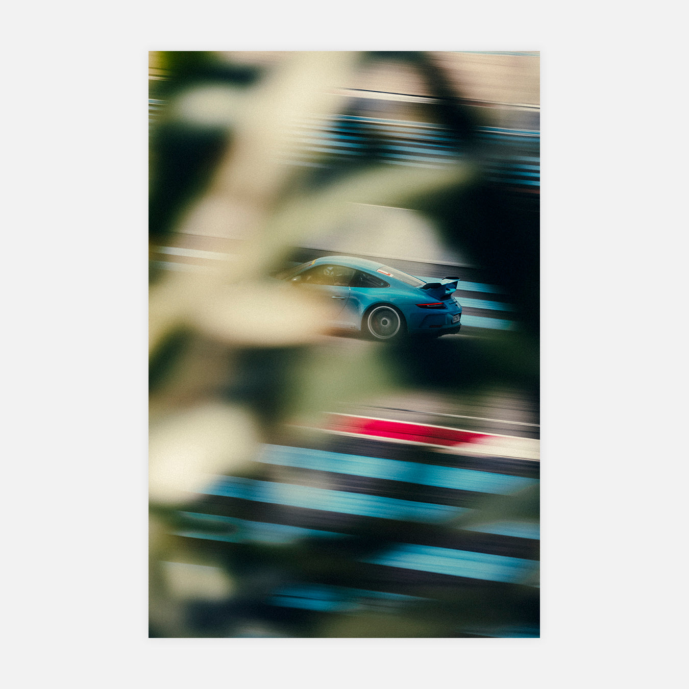 Blue Lines - Photo d'art