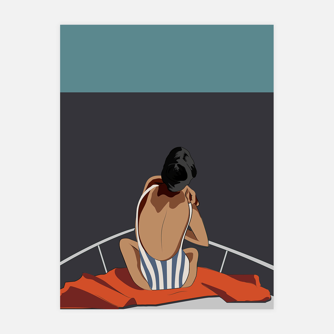 Boat life - Illustration d'art