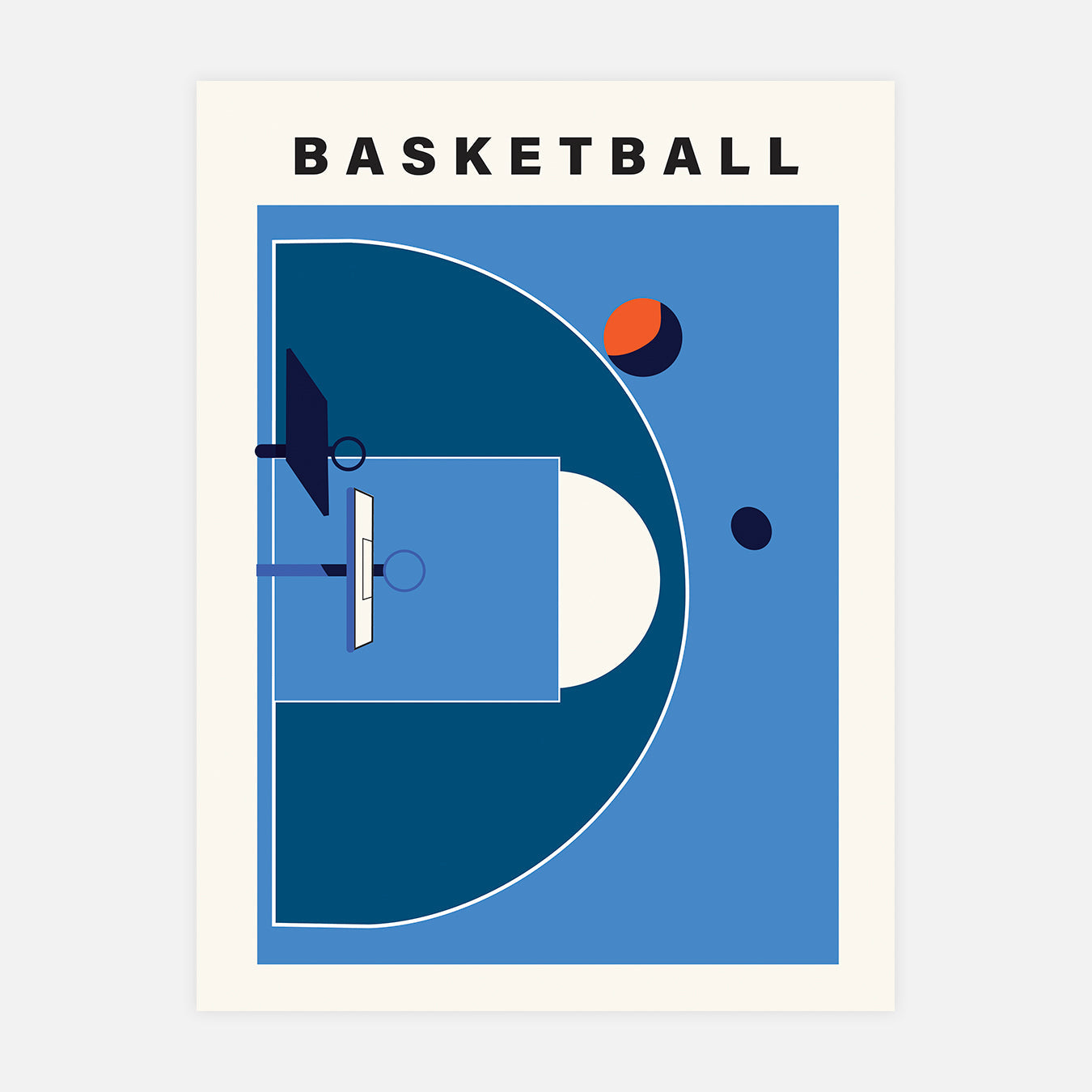 Basketball - Illustration d'art