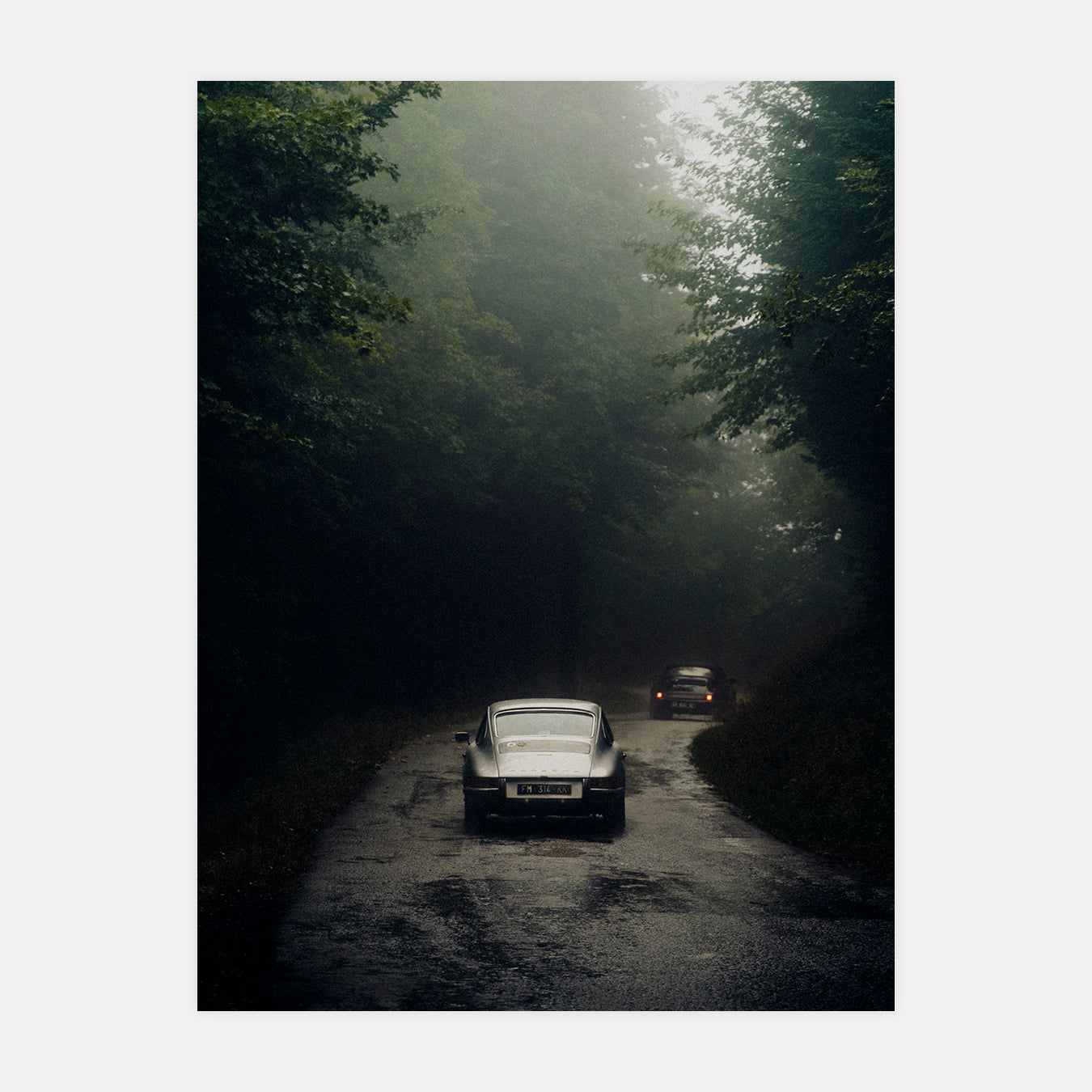 Cruise in the fog - Photo d'art