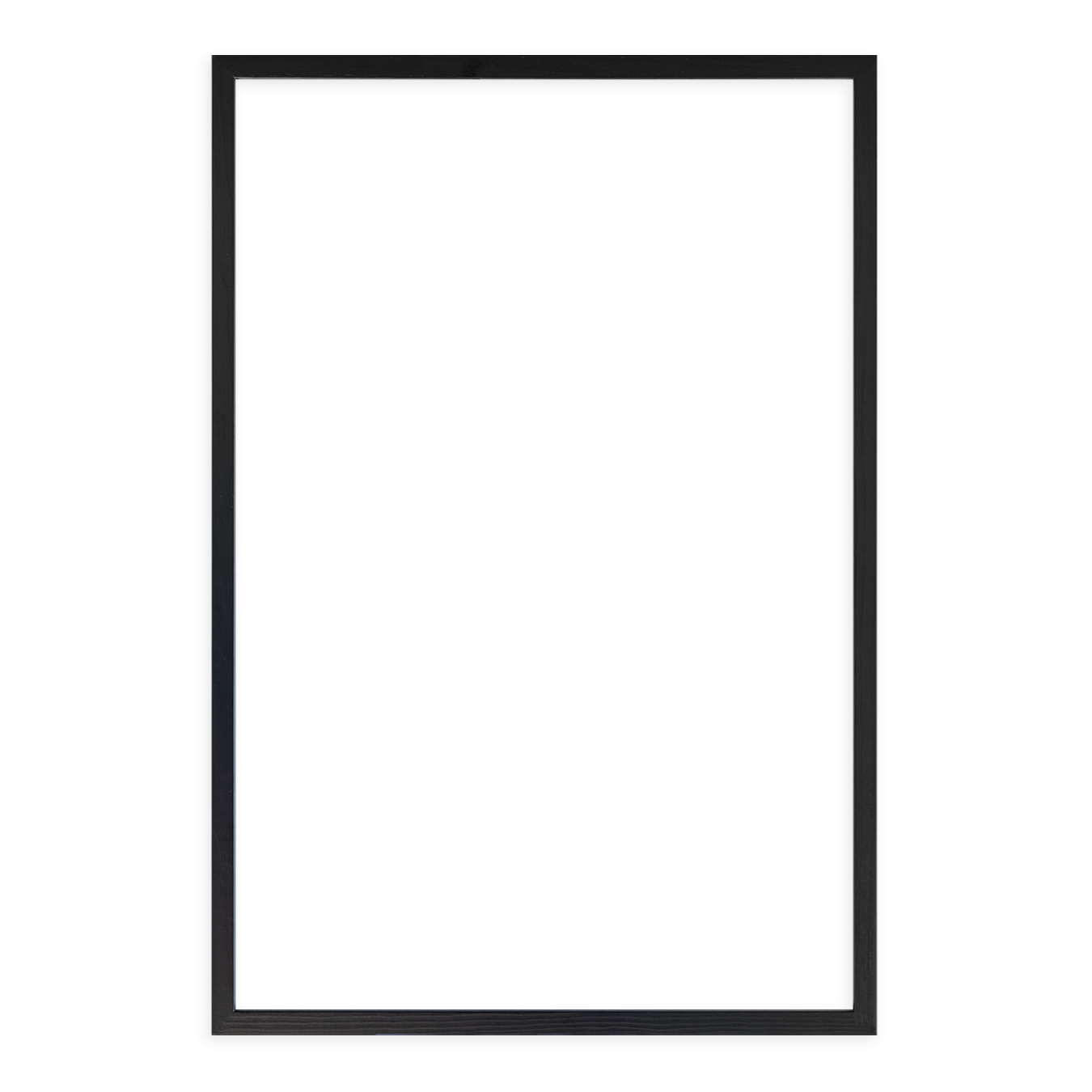 Cadre bois noir