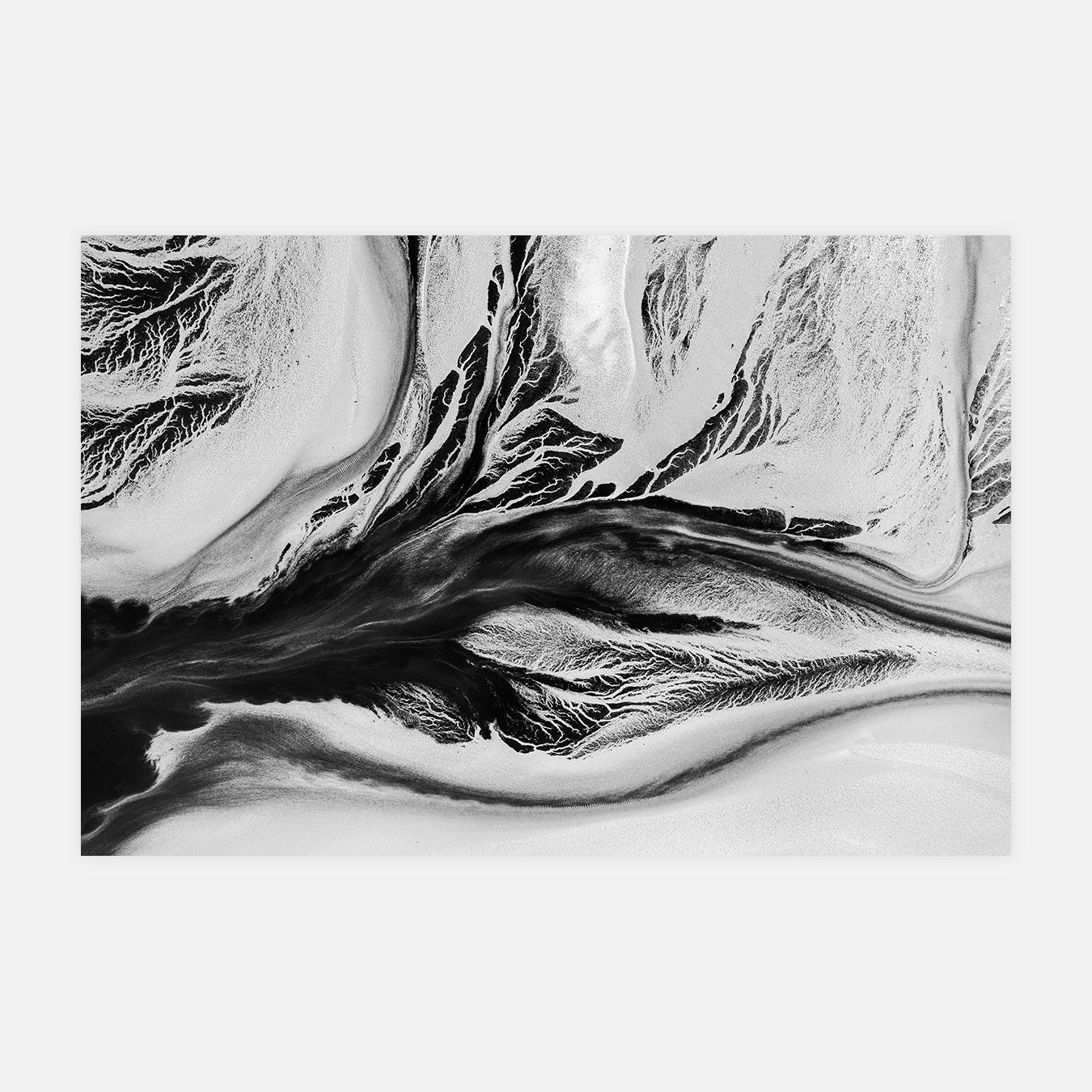 Calligraphie marine - Photo d'art