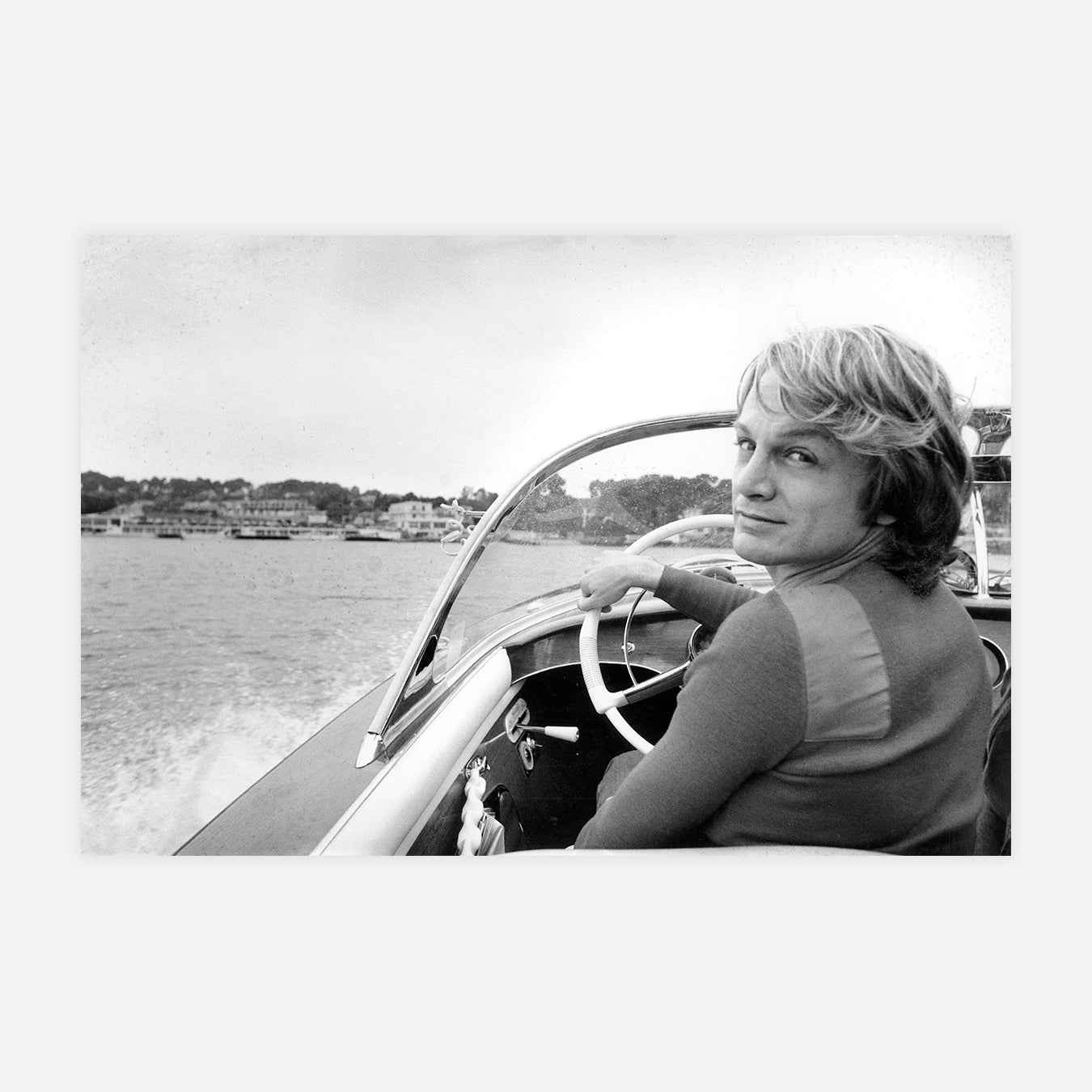 Claude François à Cannes - Photo d'art