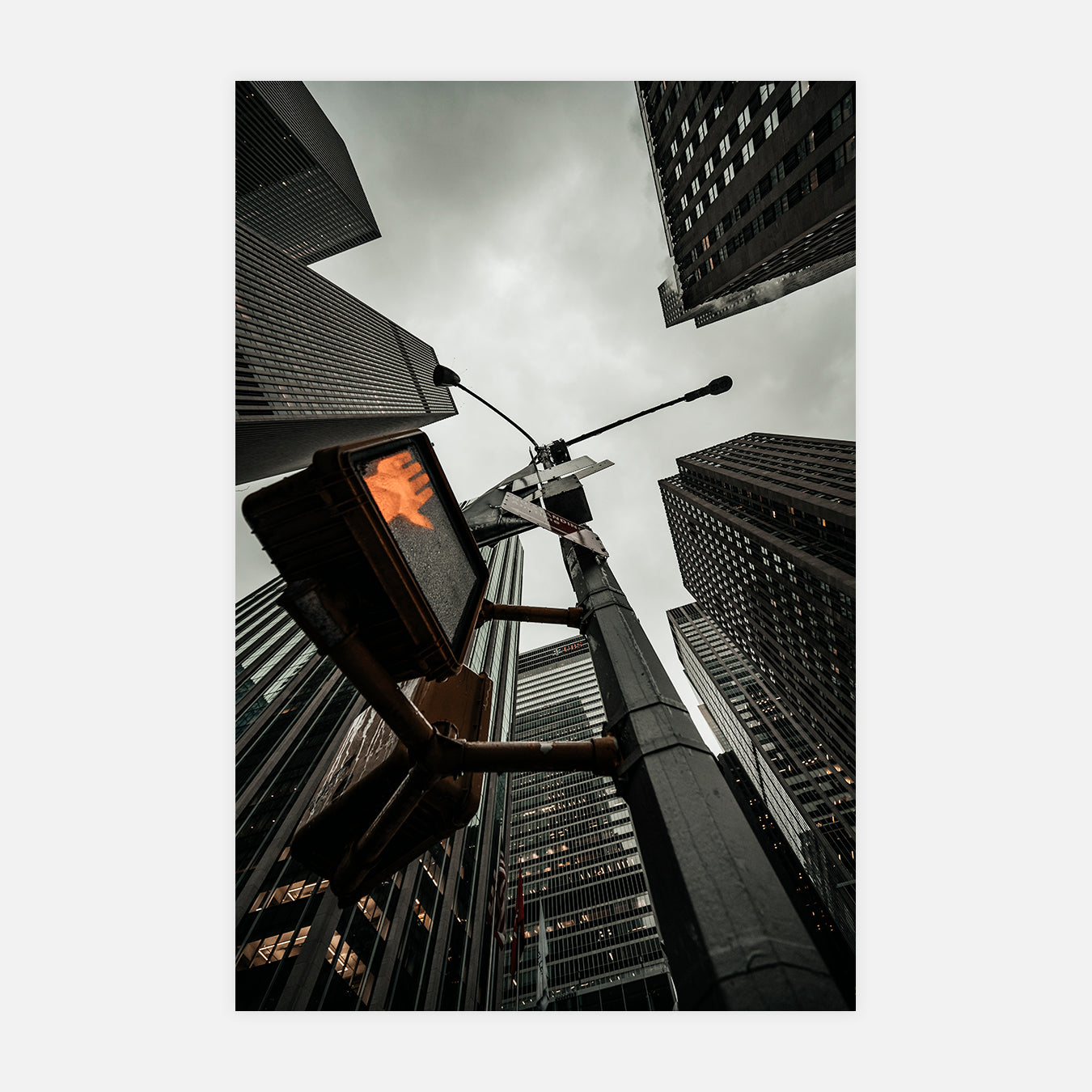 Et le monde s'arrêta subitement - Photo d'art