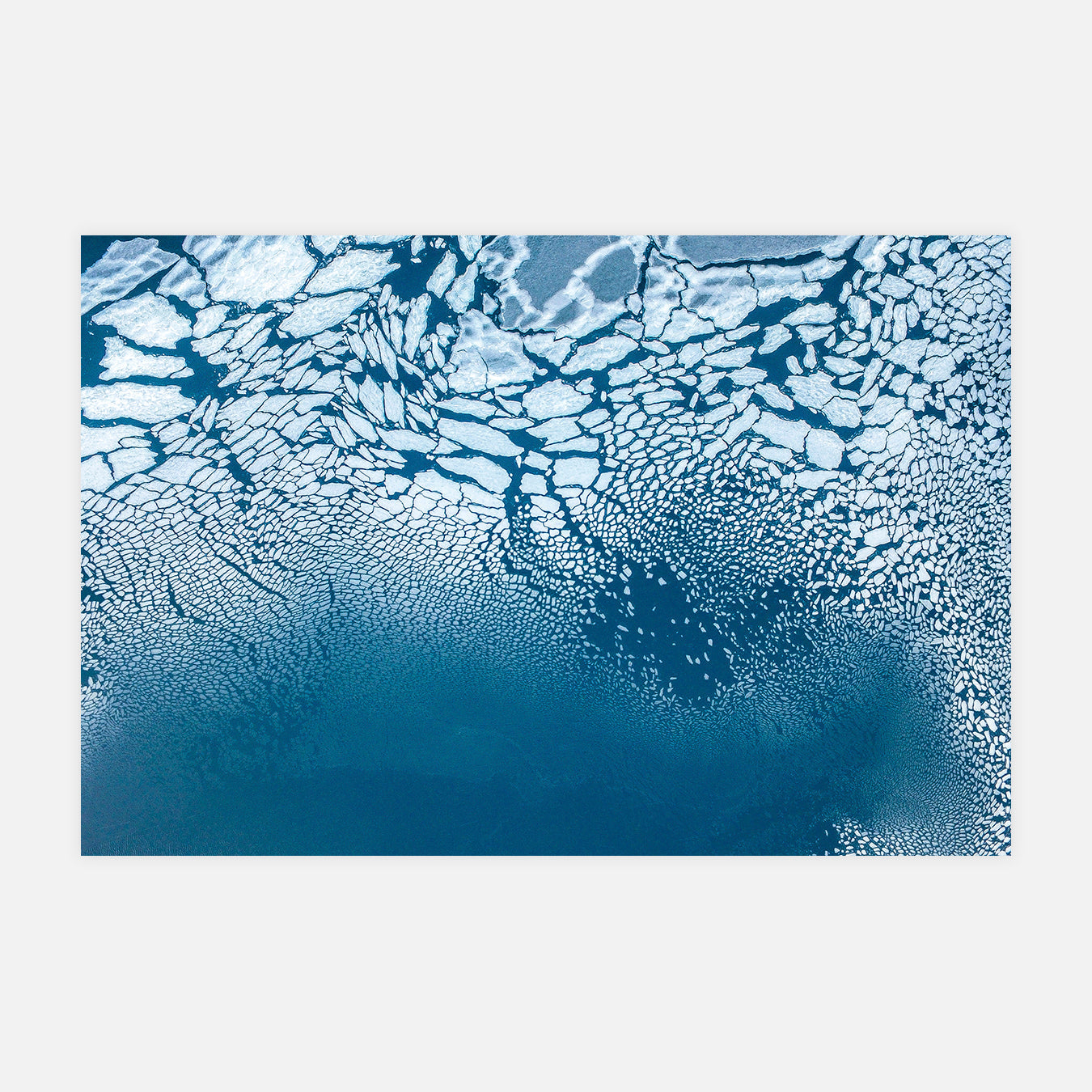Formation de la banquise - Photo d'art
