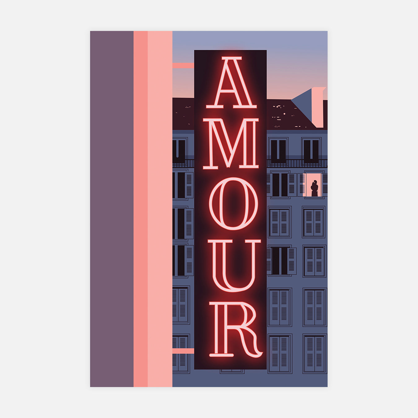 Hôtel Amour - Illustration d'art