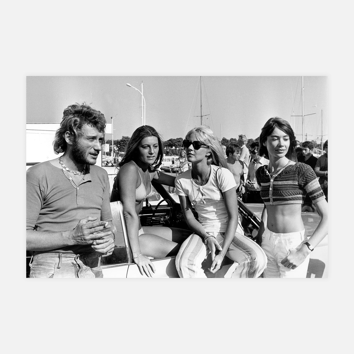 Hallyday, Sheila, Vartan et Hardy - Photo d'art