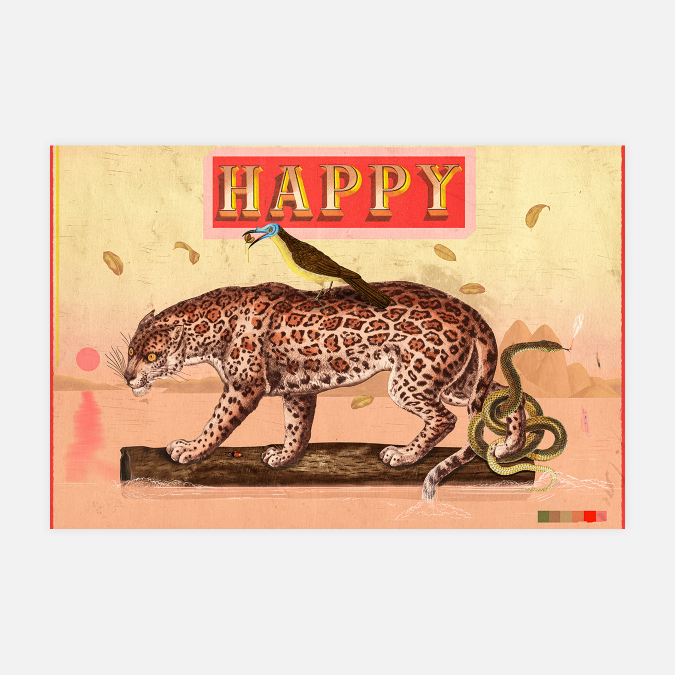 Happy - Illustration d'art