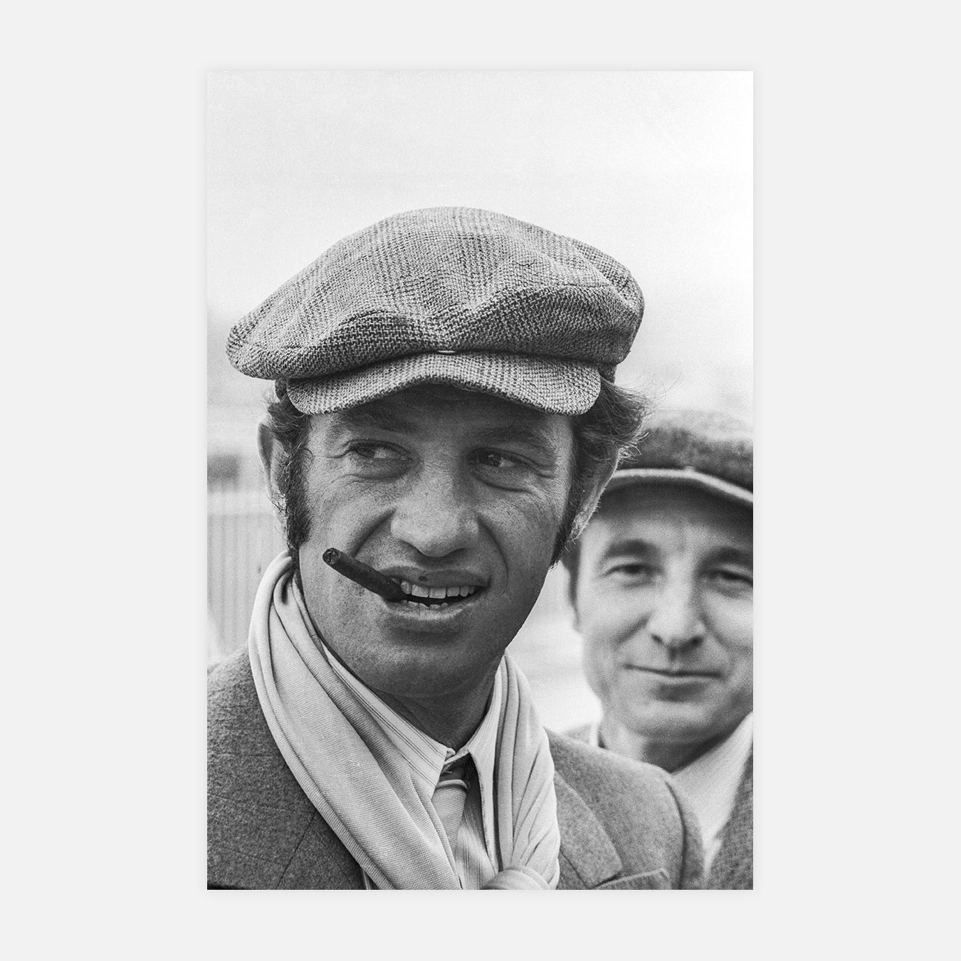 Jean-Paul Belmondo dans le film "Borsalino" - Photo d'art