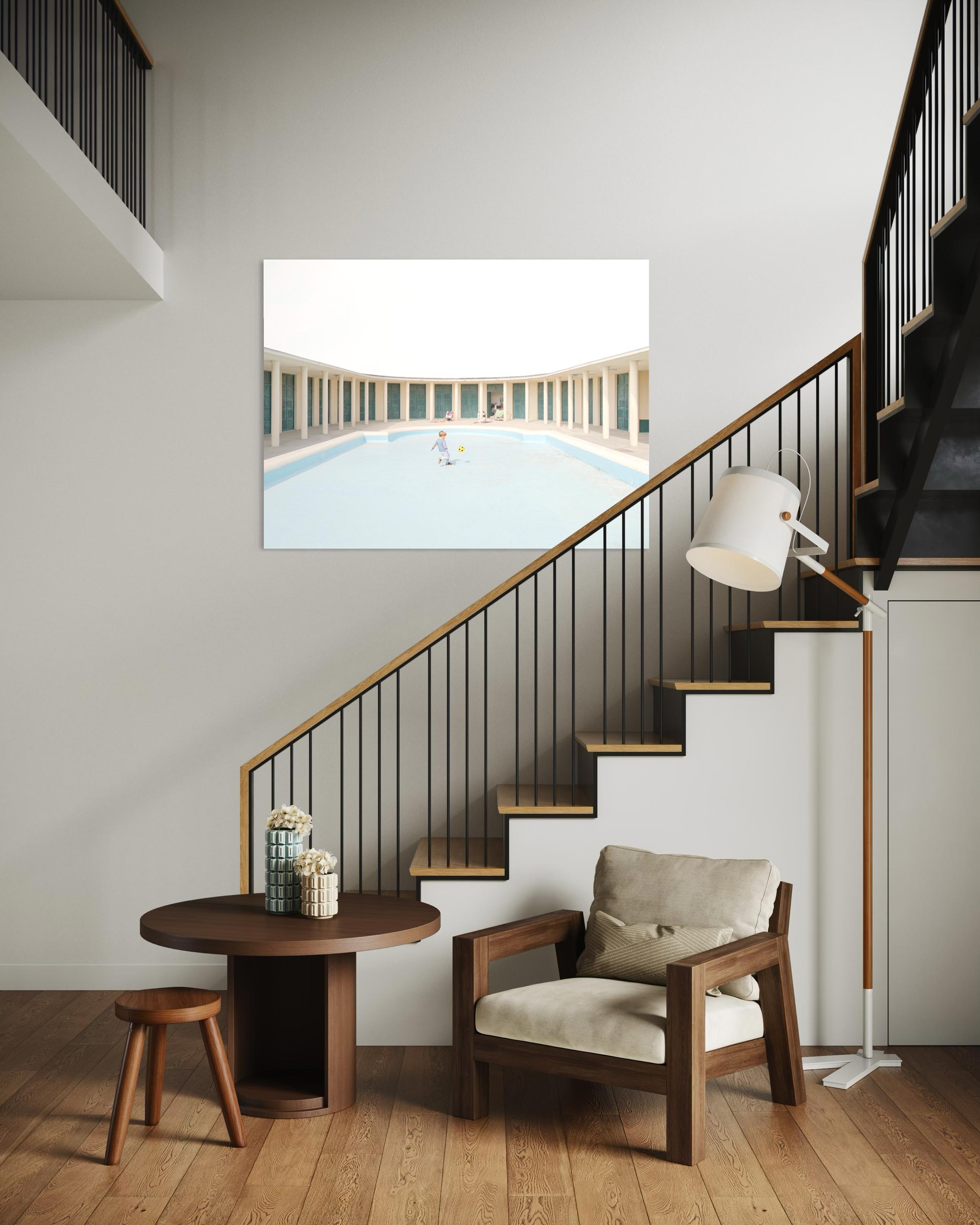 La petite cour des bains - Photo d'art