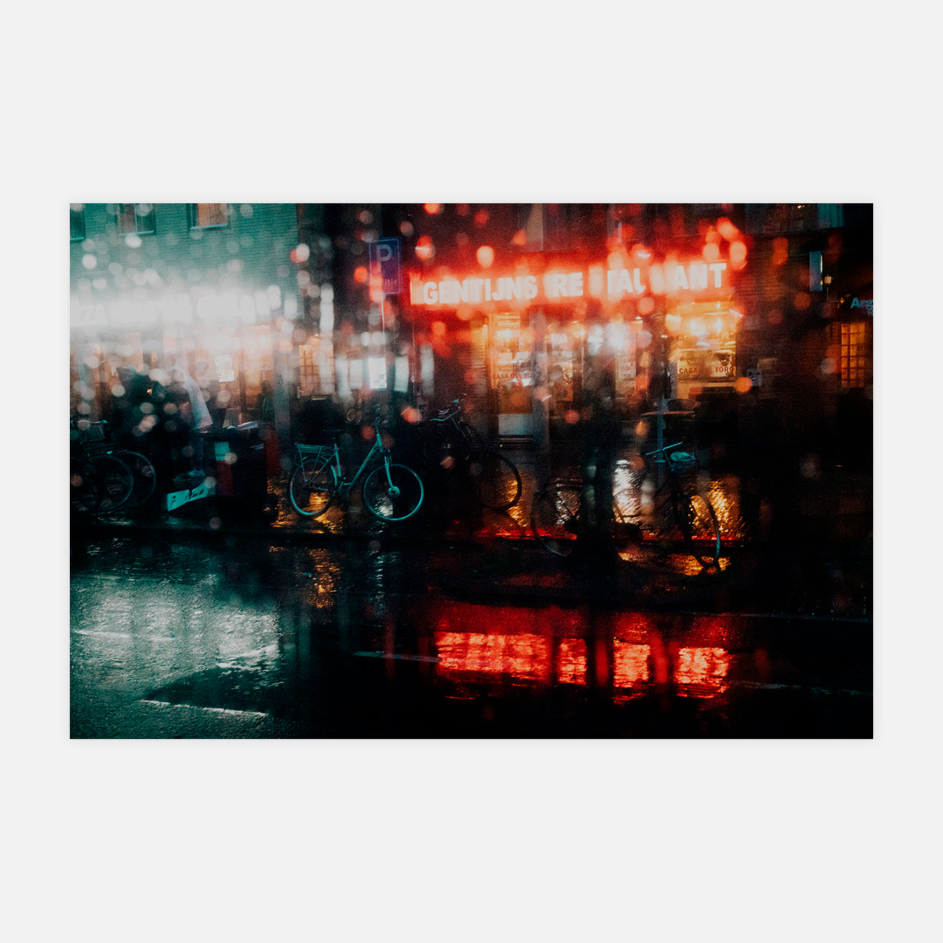 Larmes urbaines - Photo d'art