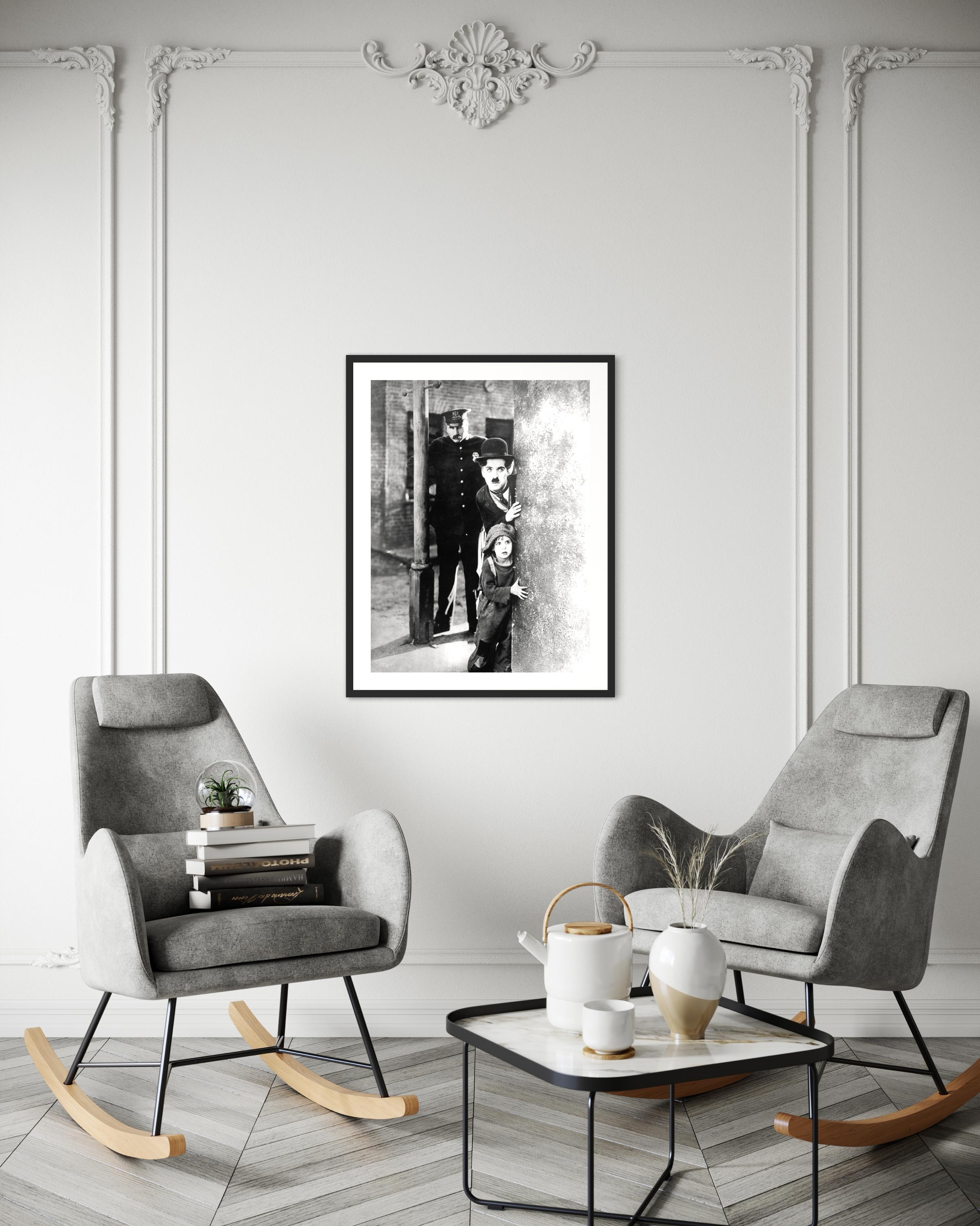 Le Kid par Charles Chaplin - Photo d'art