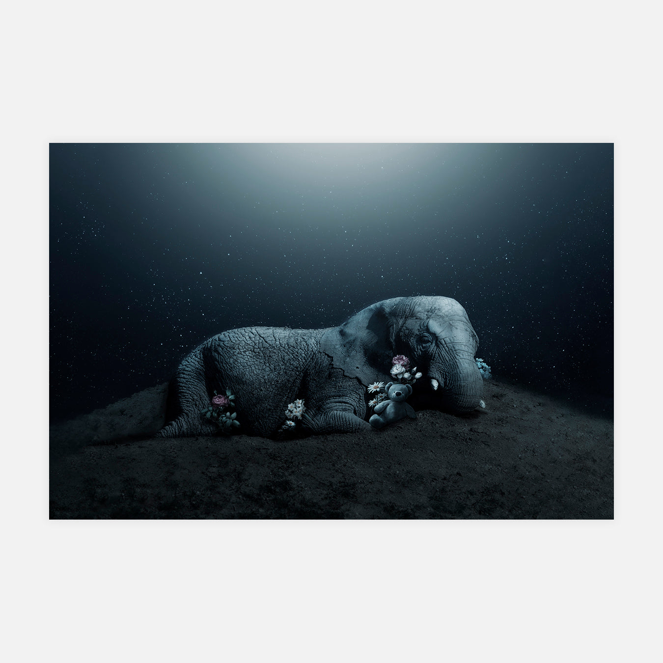 Le sommeil profond - Art digital