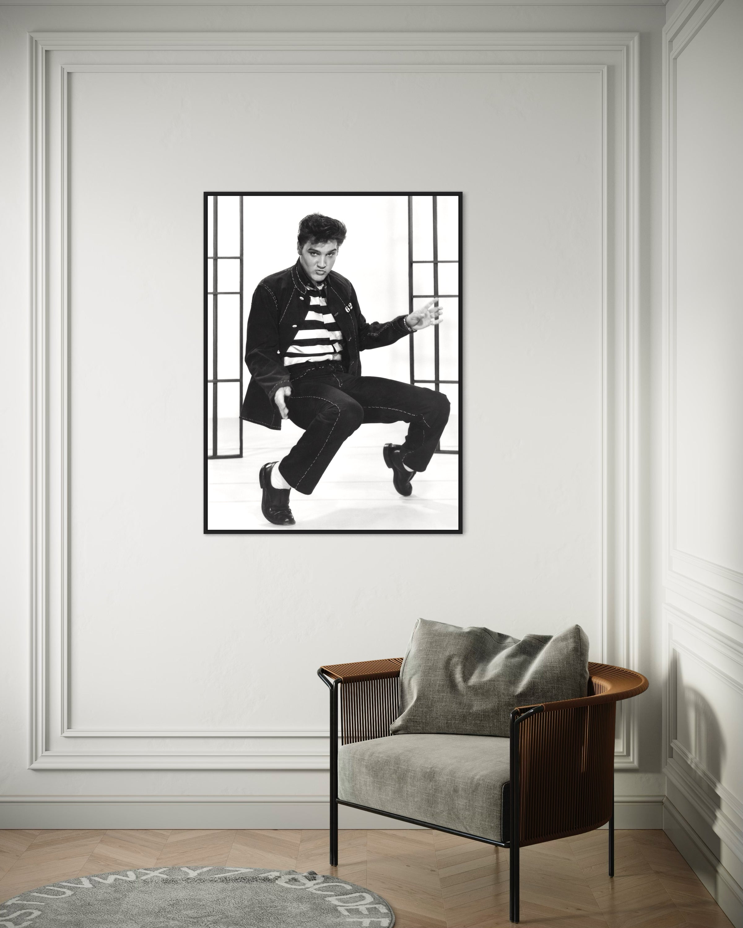 Elvis Presley en 1957 - Photo d'art