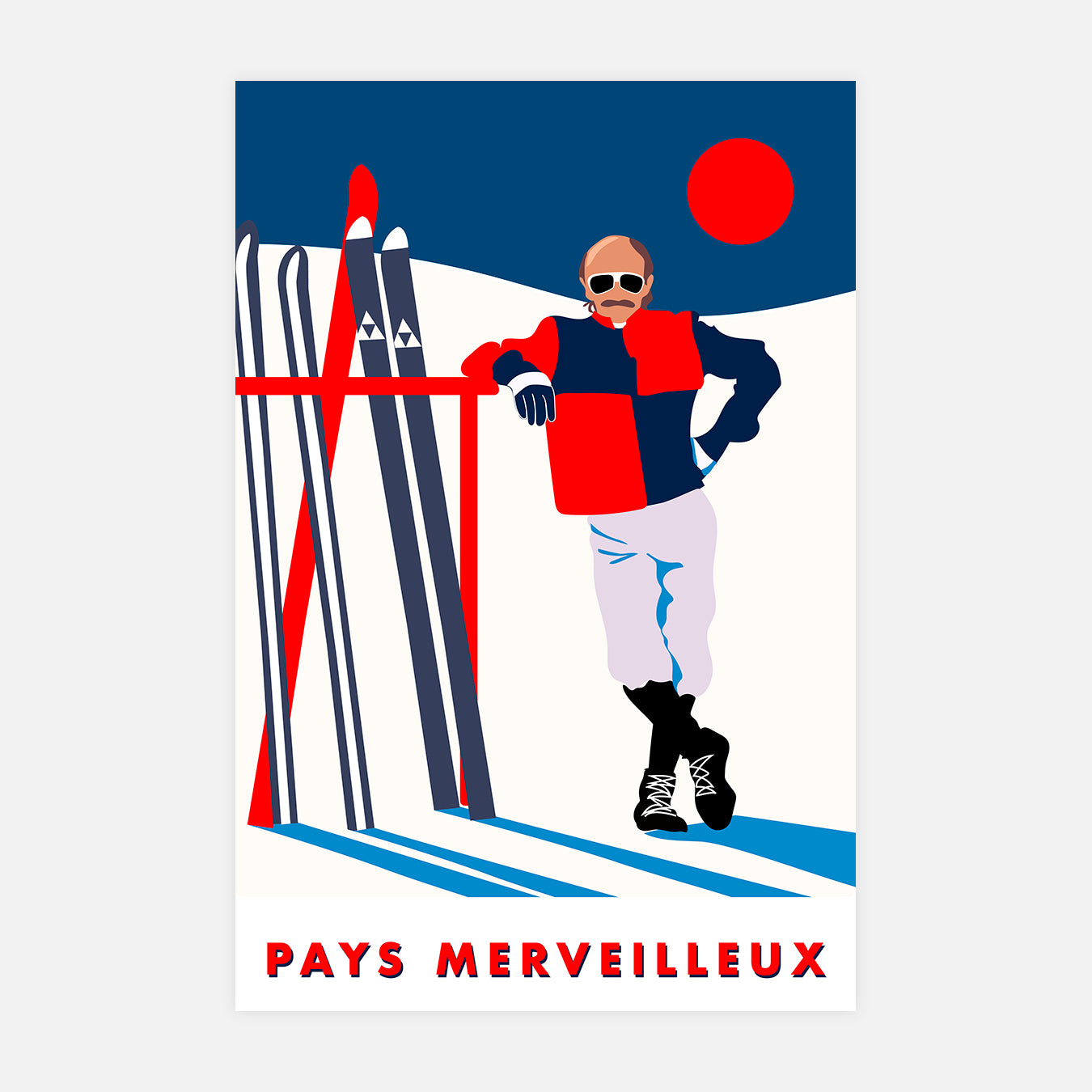 Pays merveilleux - Illustration d'art