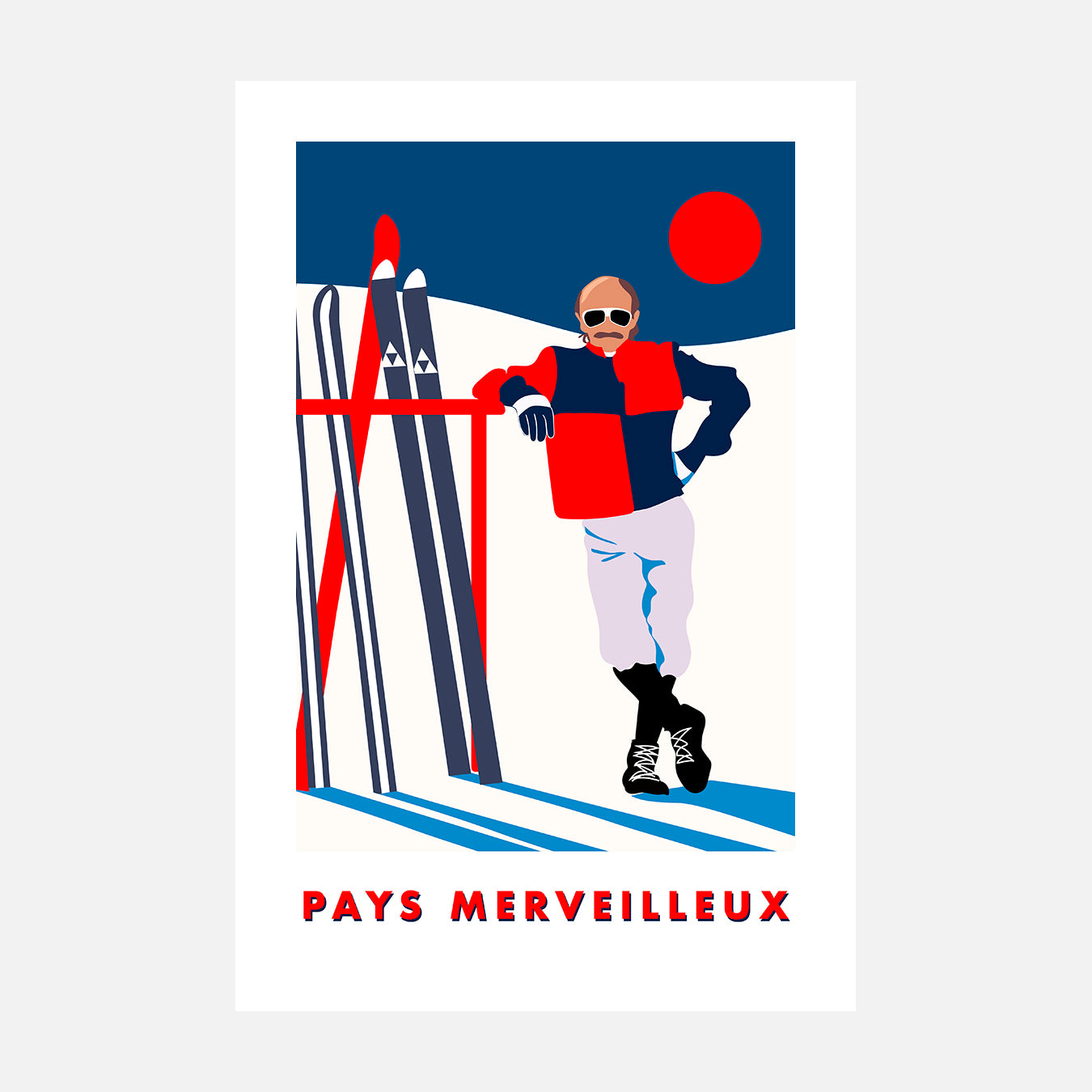 Pays merveilleux - Illustration d'art