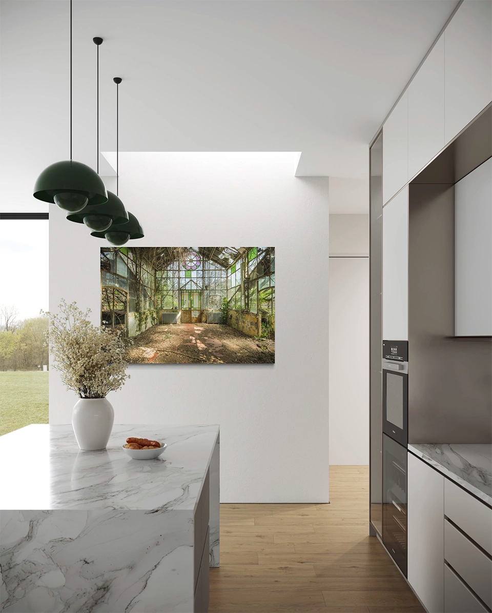 De vert en verre - Photo d'art