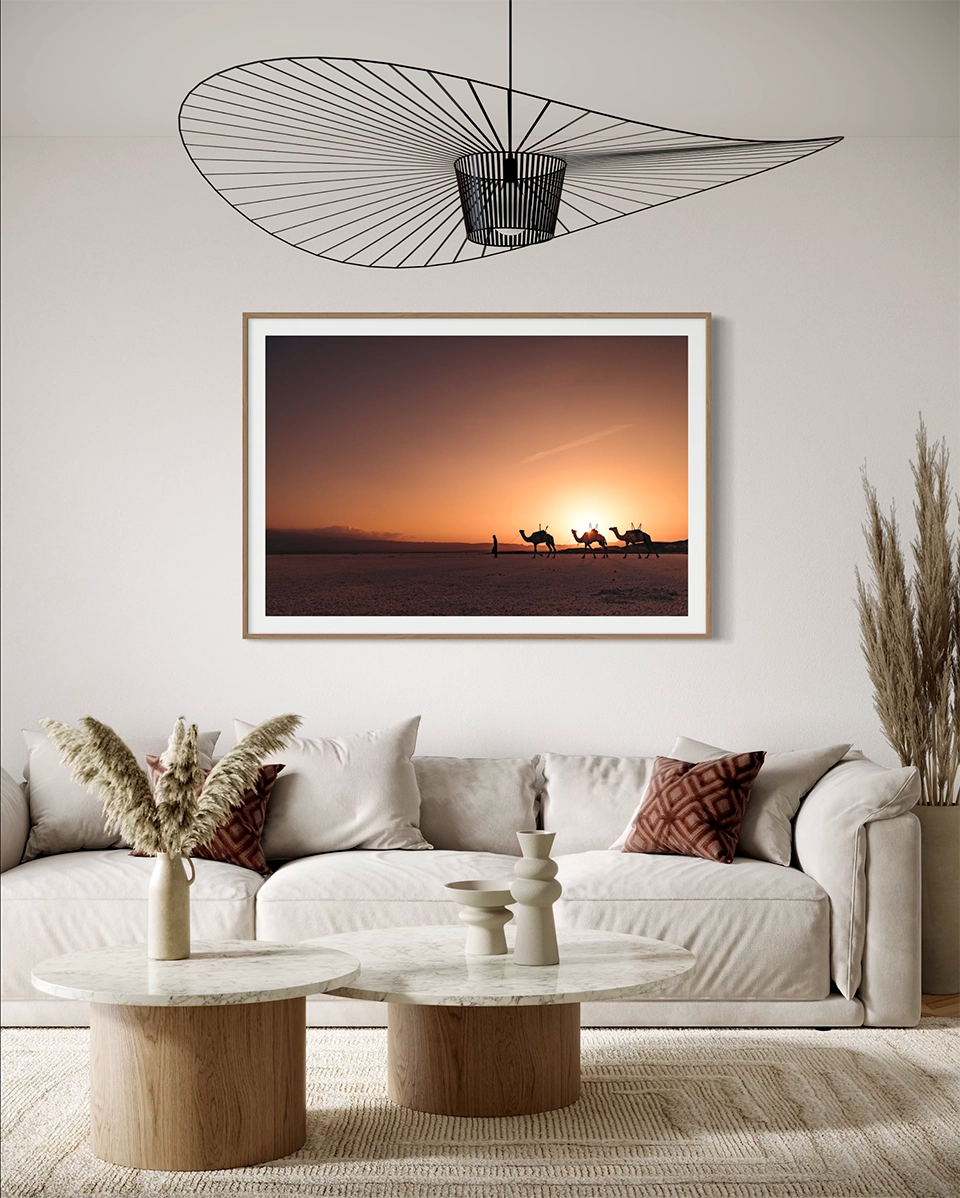 Caravane de sel - Photo d'art