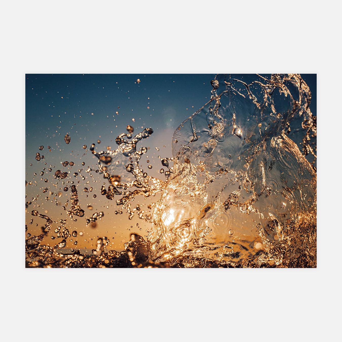 Splash - Photo d'art