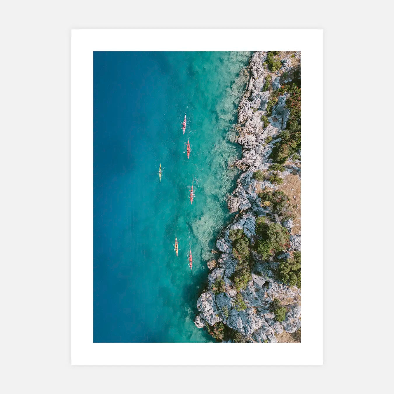 Eau turquoise - Photo d'art