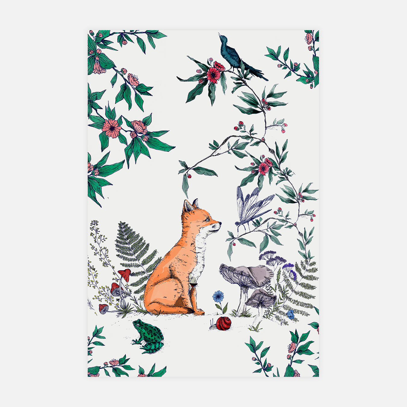 Renard - Illustration d'art