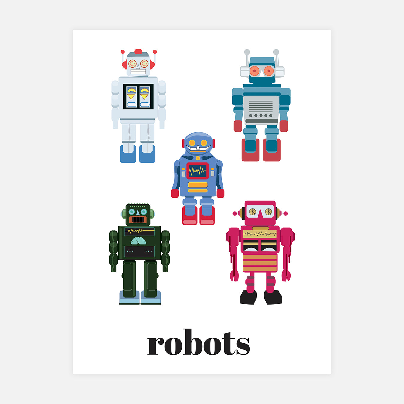 Robots - Illustration d'art
