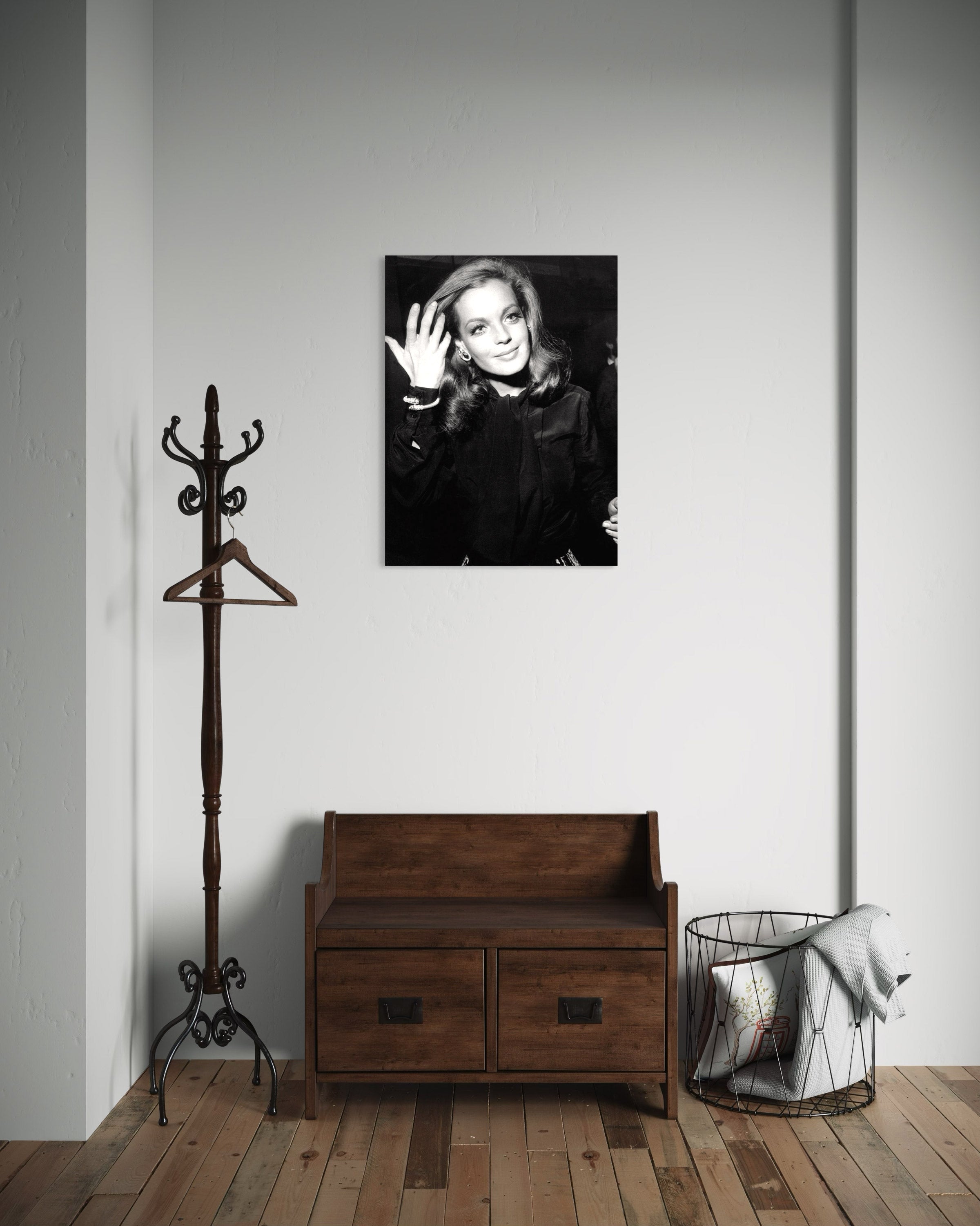 Romy Schneider à la première du film "Qui ?" - Photo d'art