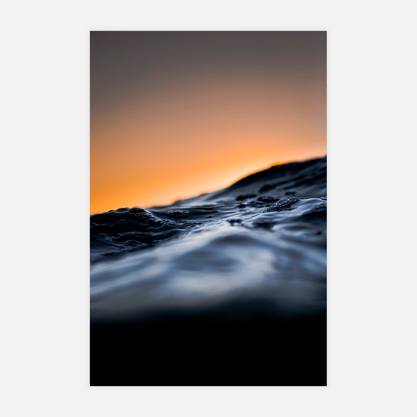 Sunset on fire - Photo d'art