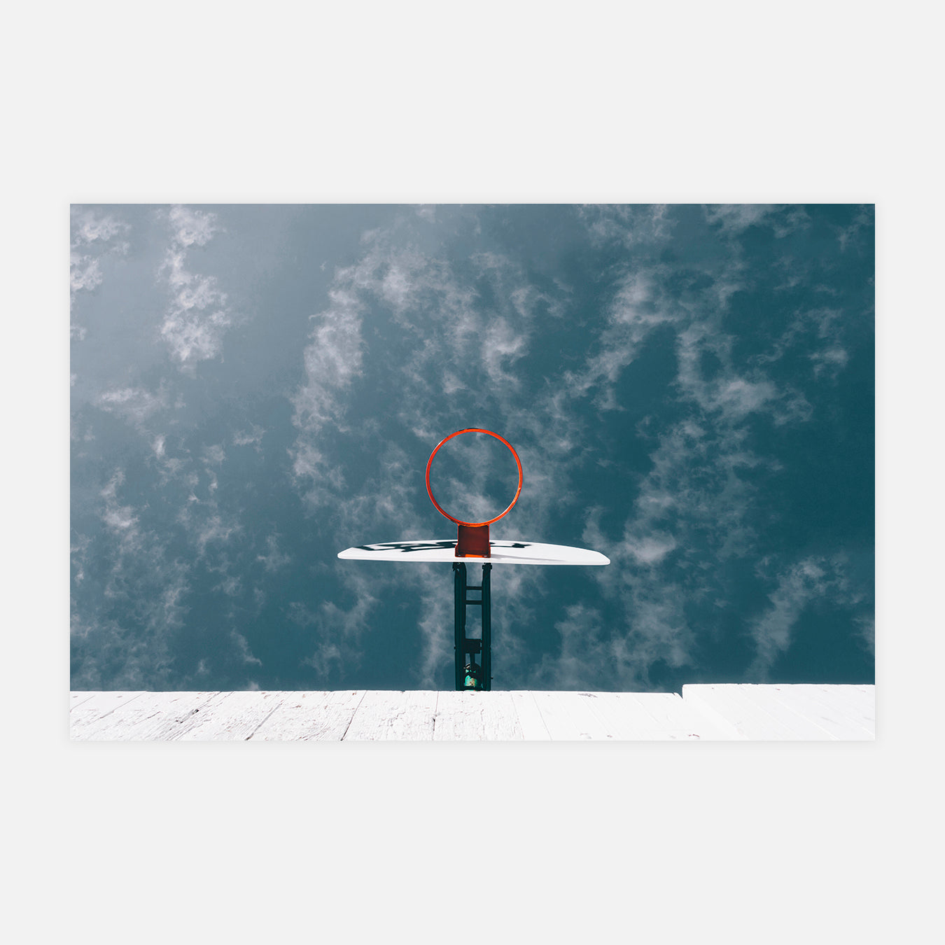 Un tag à l'océan - Photo d'art