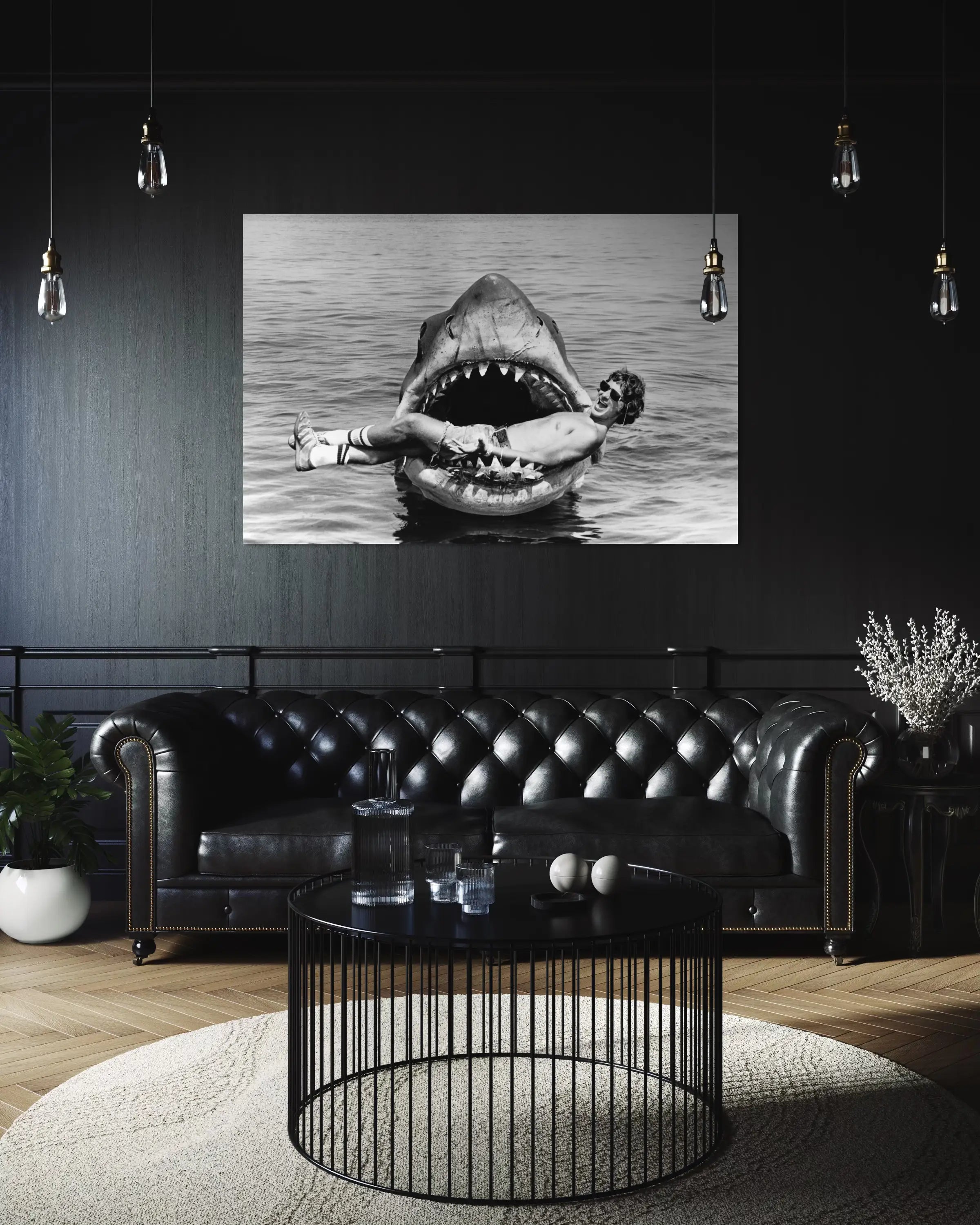 Les dents de la mer de Steven Spielberg - Photo d'art