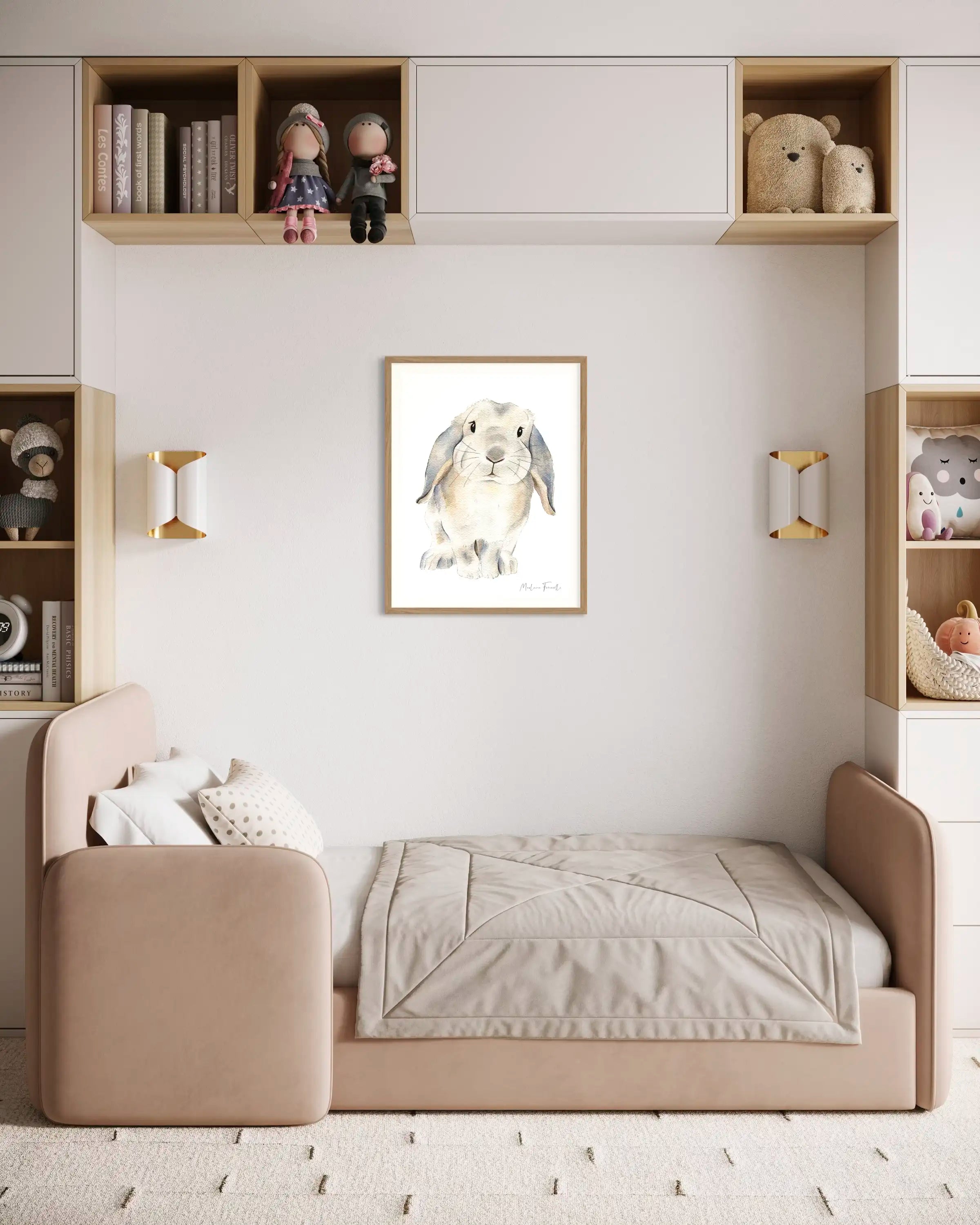 Zoupi le Lapin - Illustration animaux